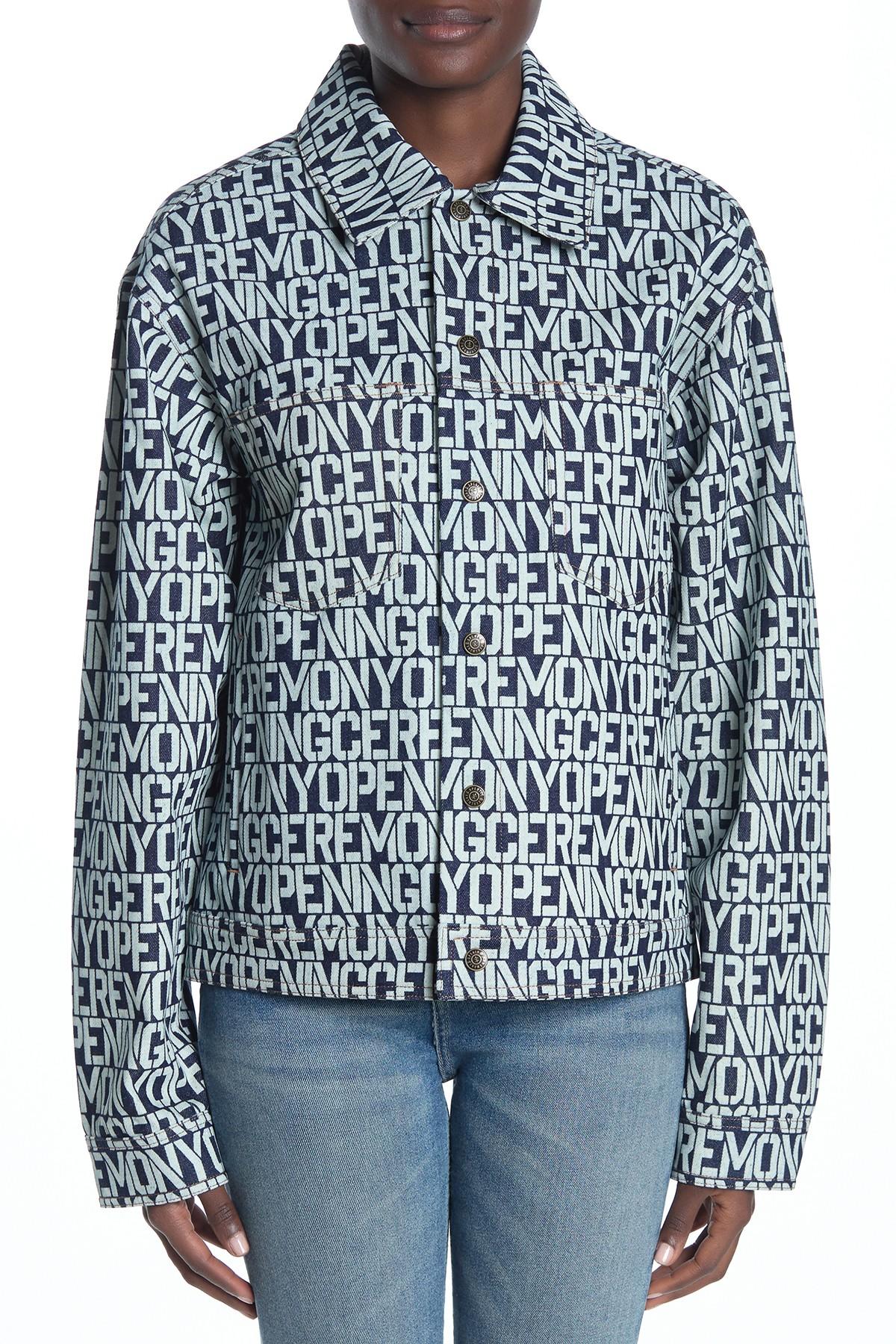 opening ceremony jean jacket