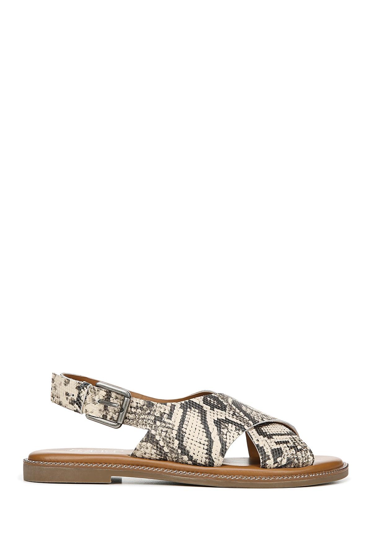 franco sarto kayleigh slingback leather sandal