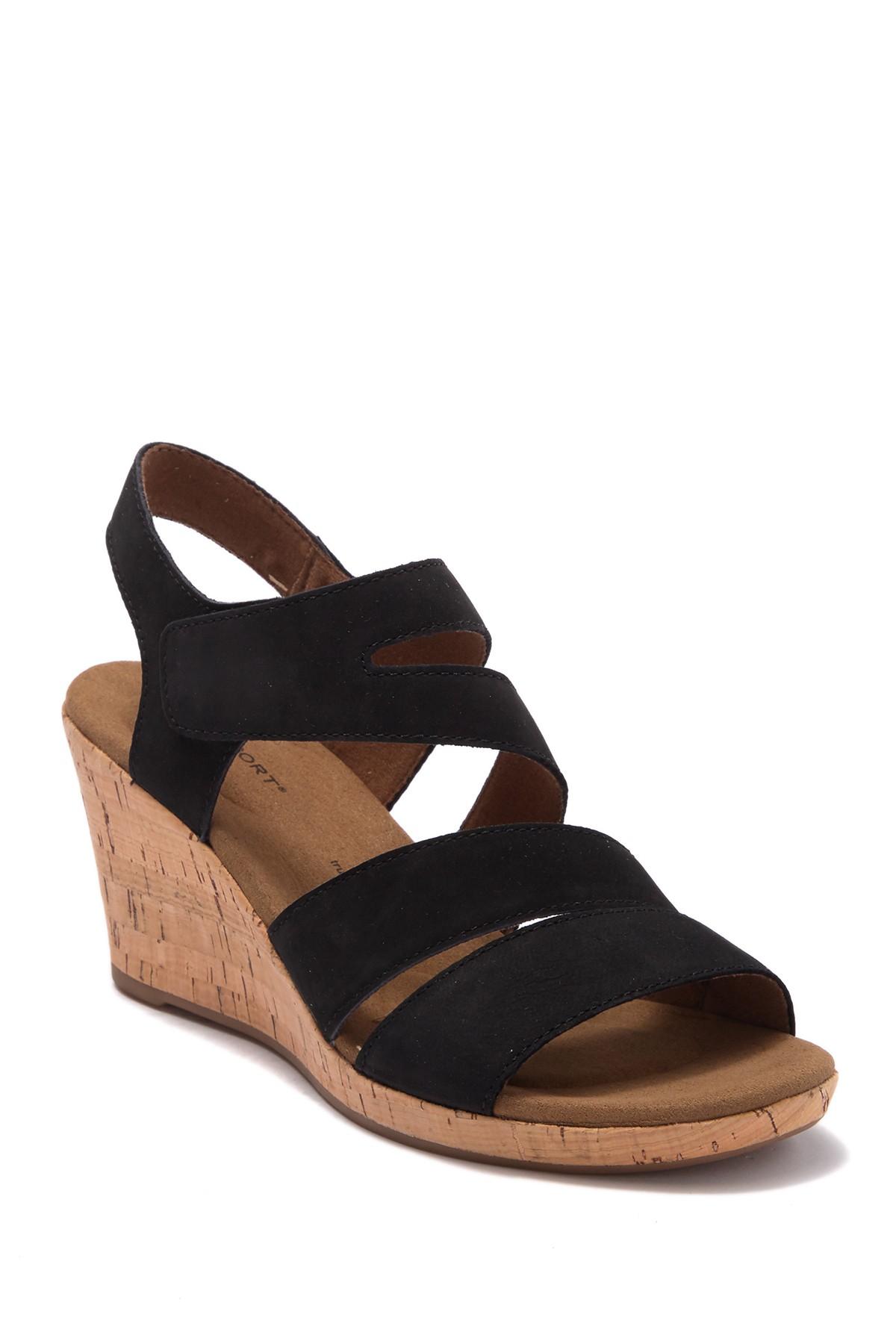 rockport blanca wedge sandal
