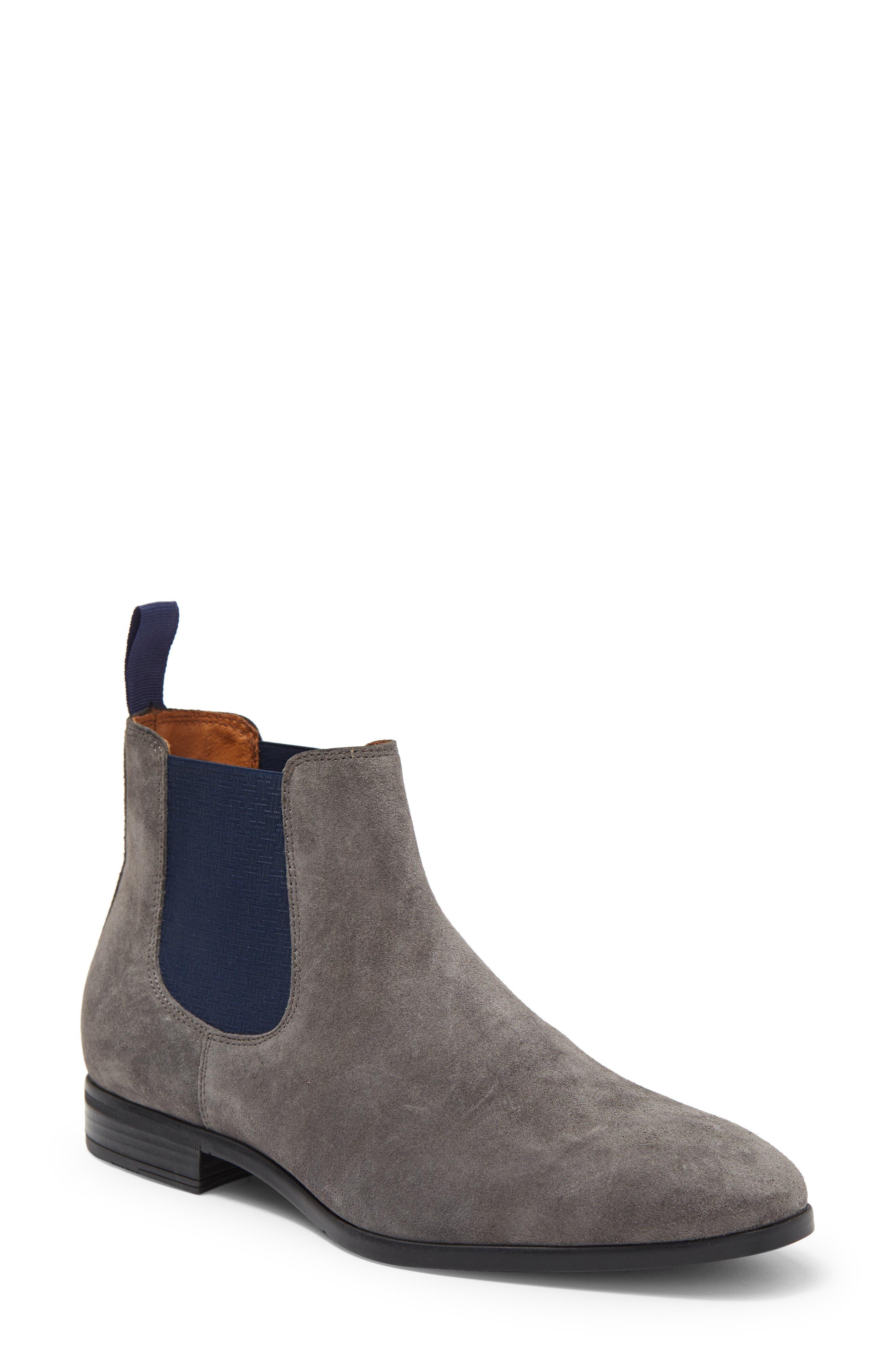 Ted Baker Roplet Chelsea Boot In Carbon At Nordstrom Rack in Purple for Men  | Lyst