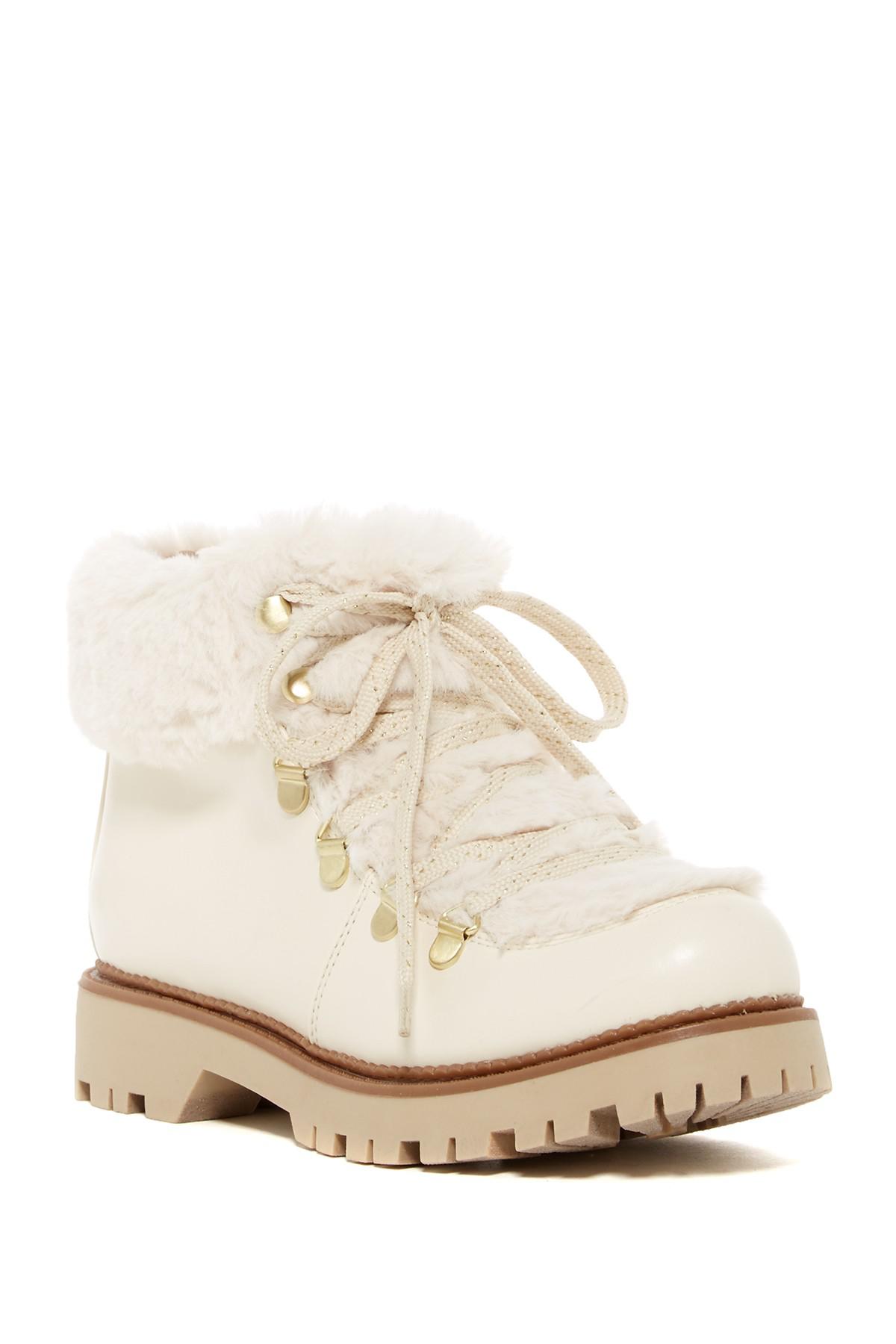 kilbourn faux fur booties