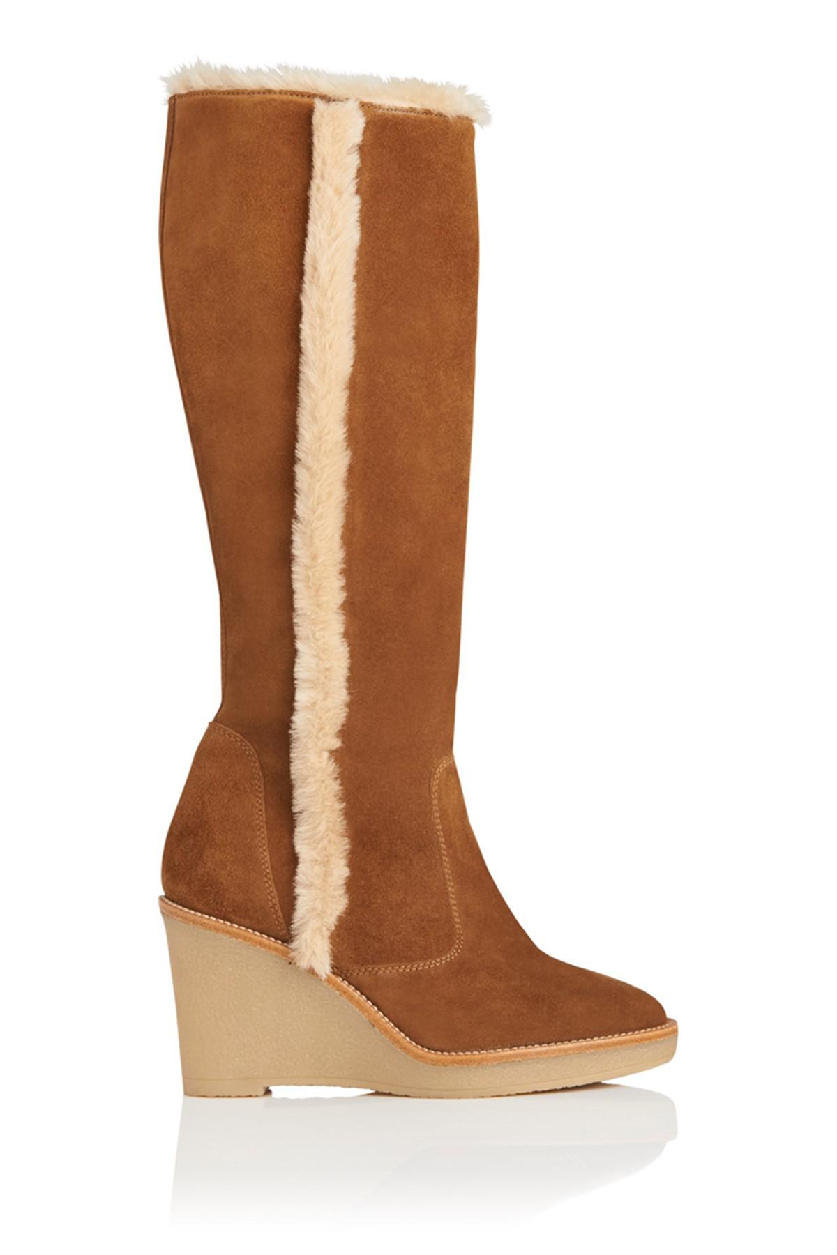 lk bennett long boots