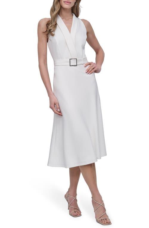 Macys Dknyc Dress DKNY Women's Printed Chiffon Flutter-Sleeve Midi