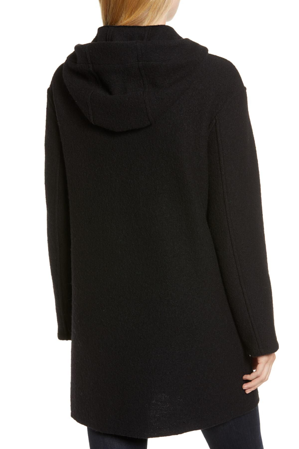 fleurette teddy wool coat