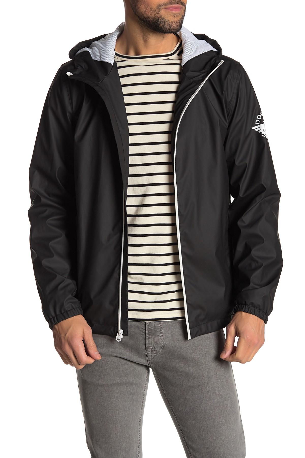 Download Dockers Synthetic Rubberized Light Weight Hooded Jacket in ...