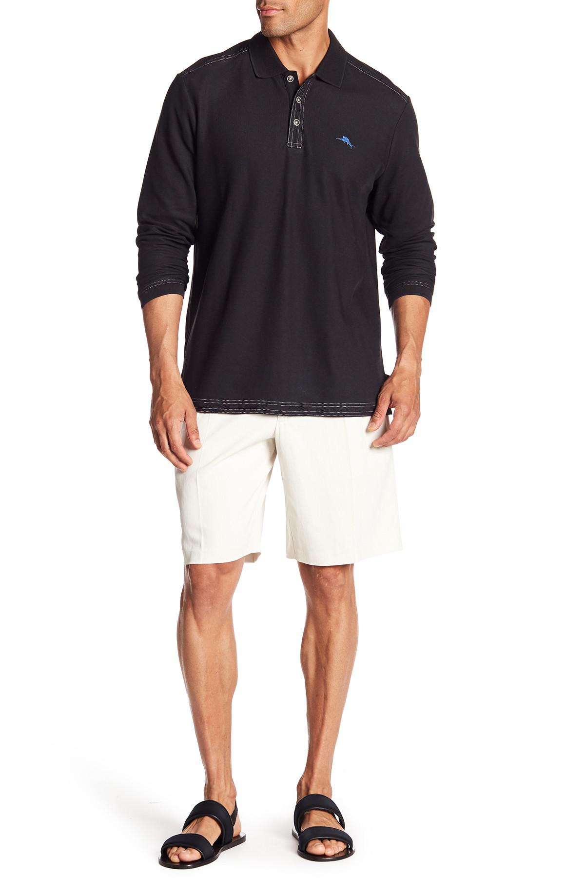 Tommy Bahama Silk St. Thomas Pleated Shorts for Men | Lyst