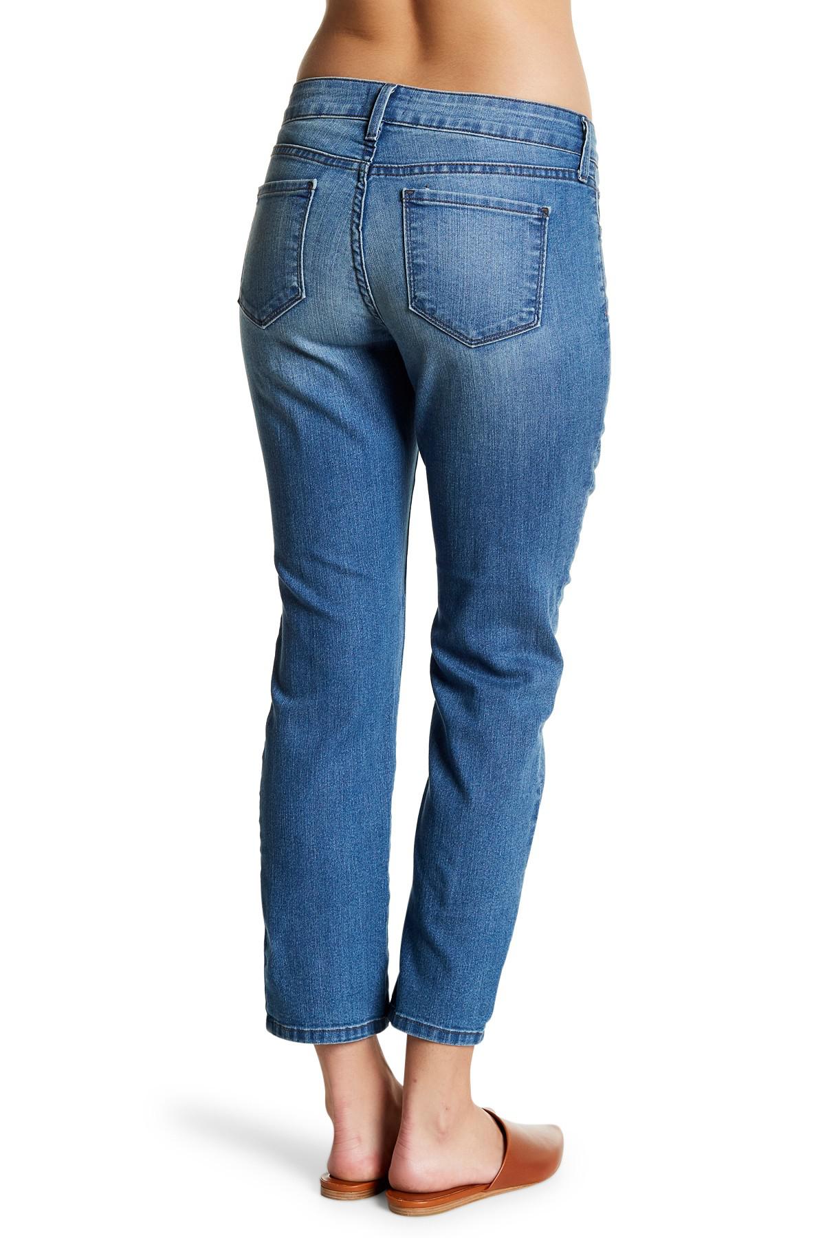 nydj boyfriend jeans petite