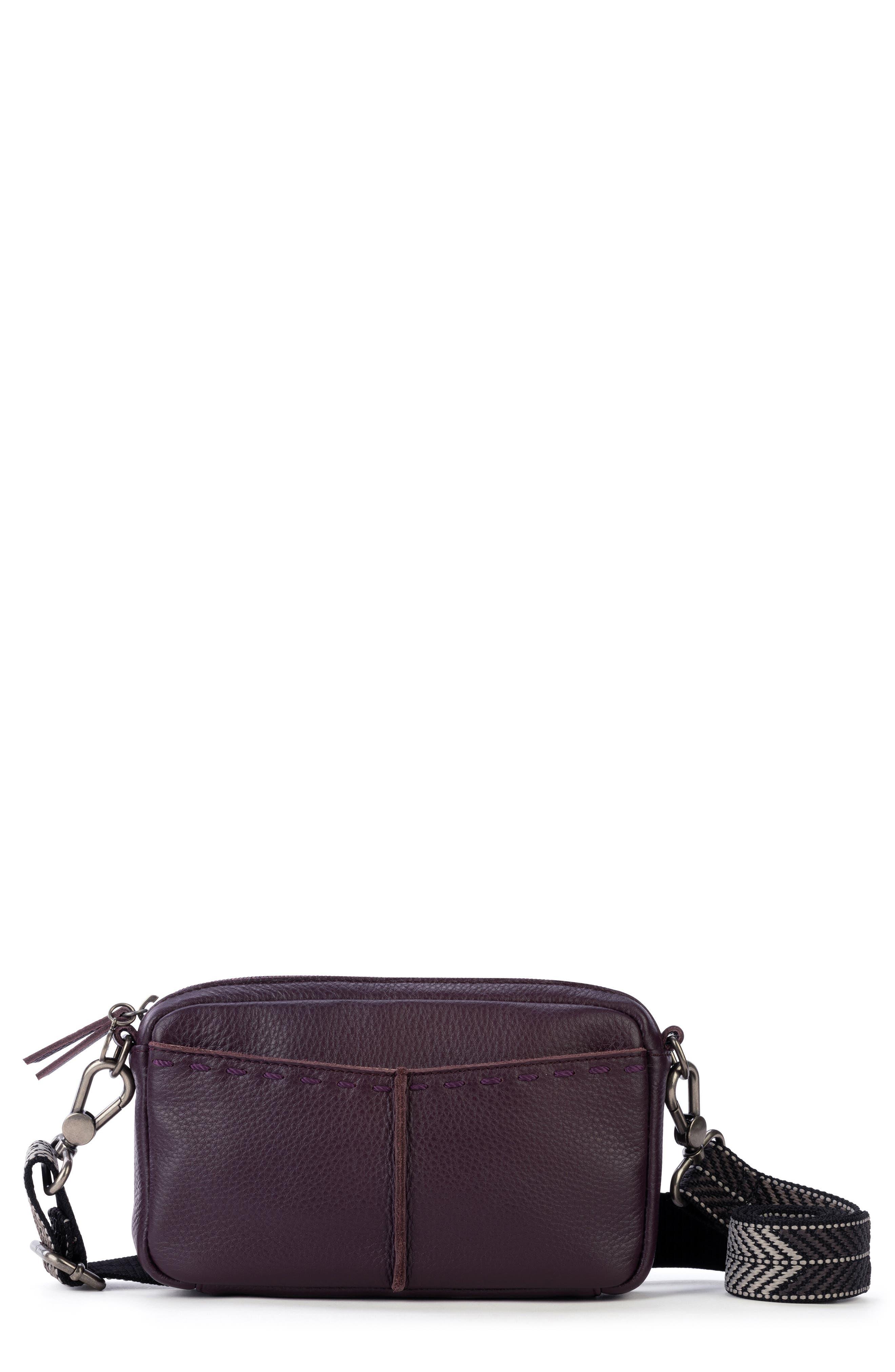 The Sak Cora Phone Crossbody Bag In Aubergine At Nordstrom Rack in