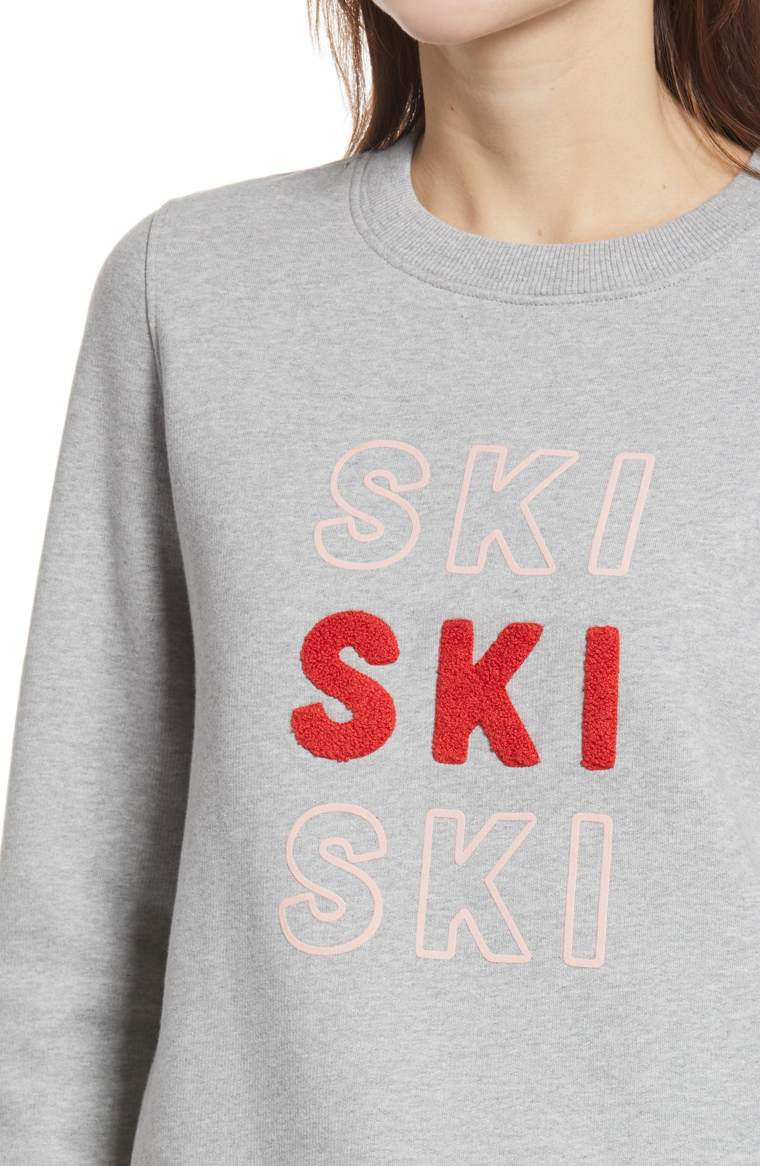 sweatshirt ski