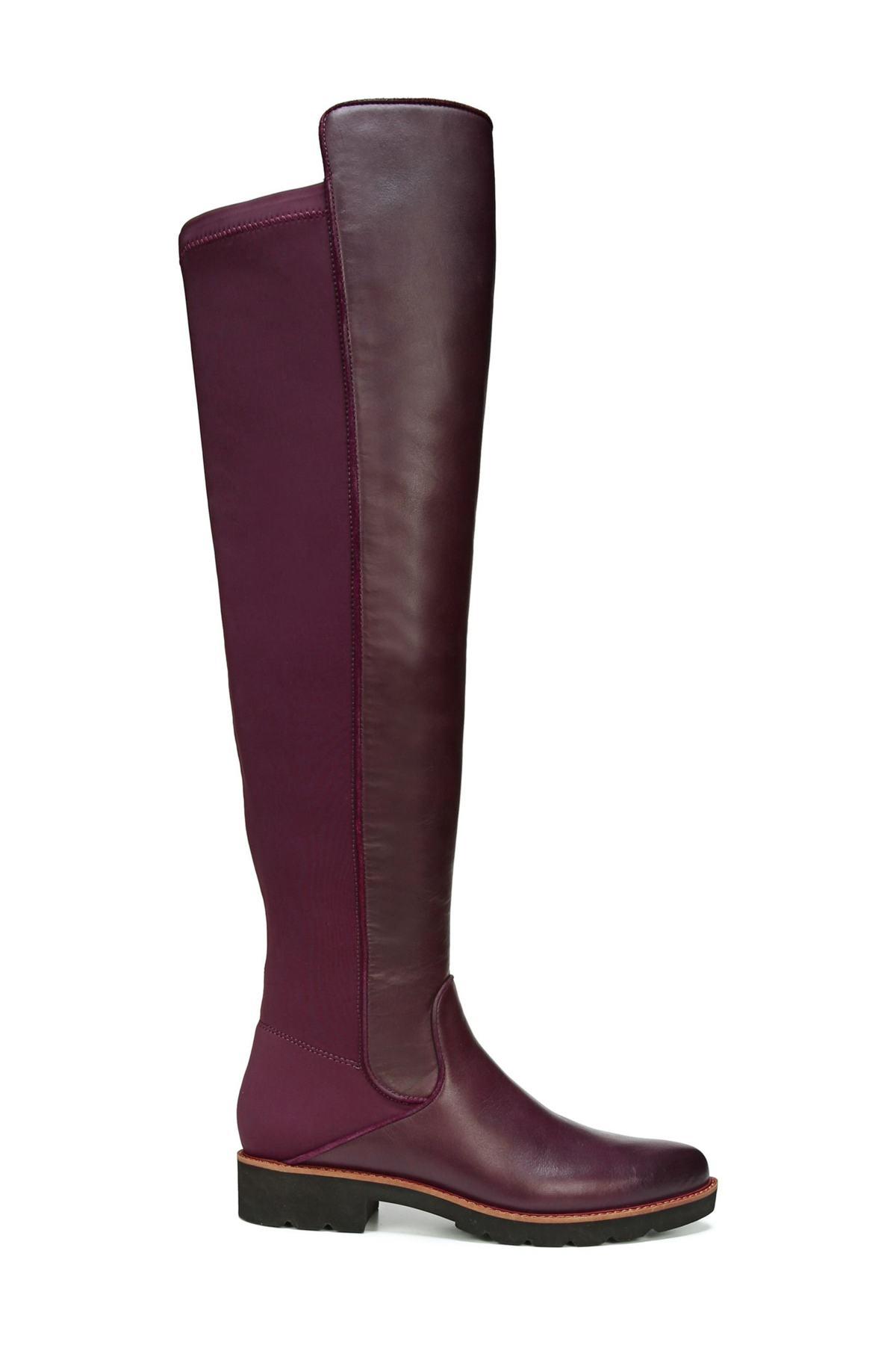 benner leather over the knee boot