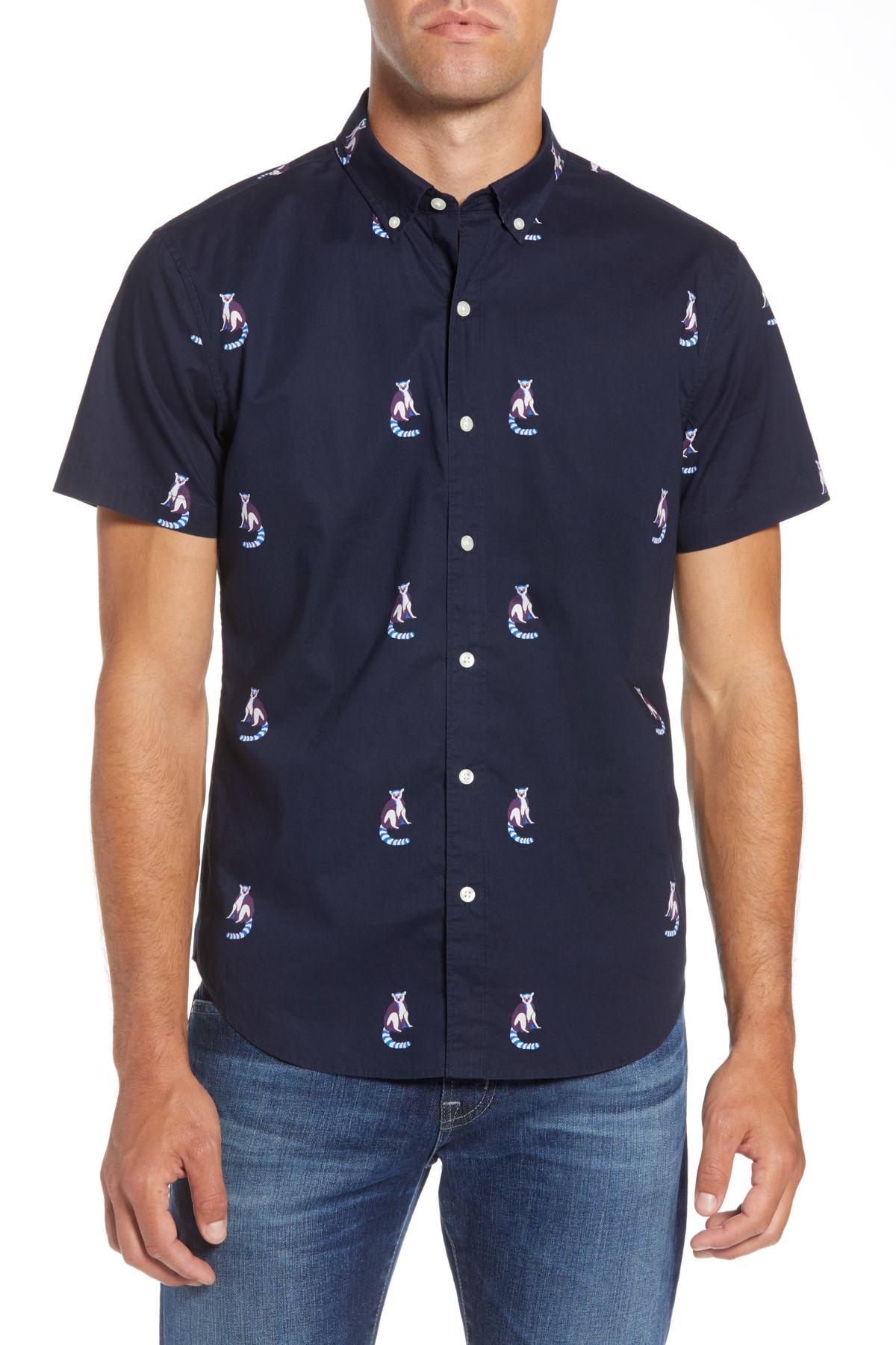 Bonobos Cotton Riviera Slim Fit Lemur 