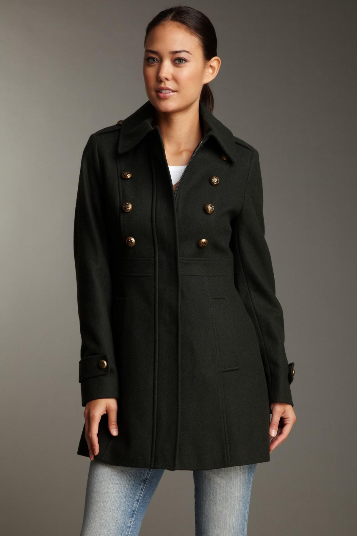 esprit black coat