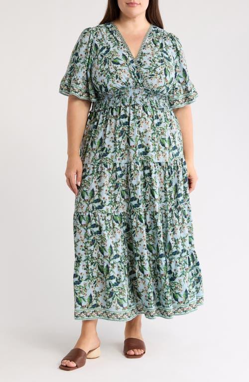 max studio short sleeve wrap dress Max Studio $128 Short Sleeve Floral Woven Wrap Dress Size S NEW WITH TAGS