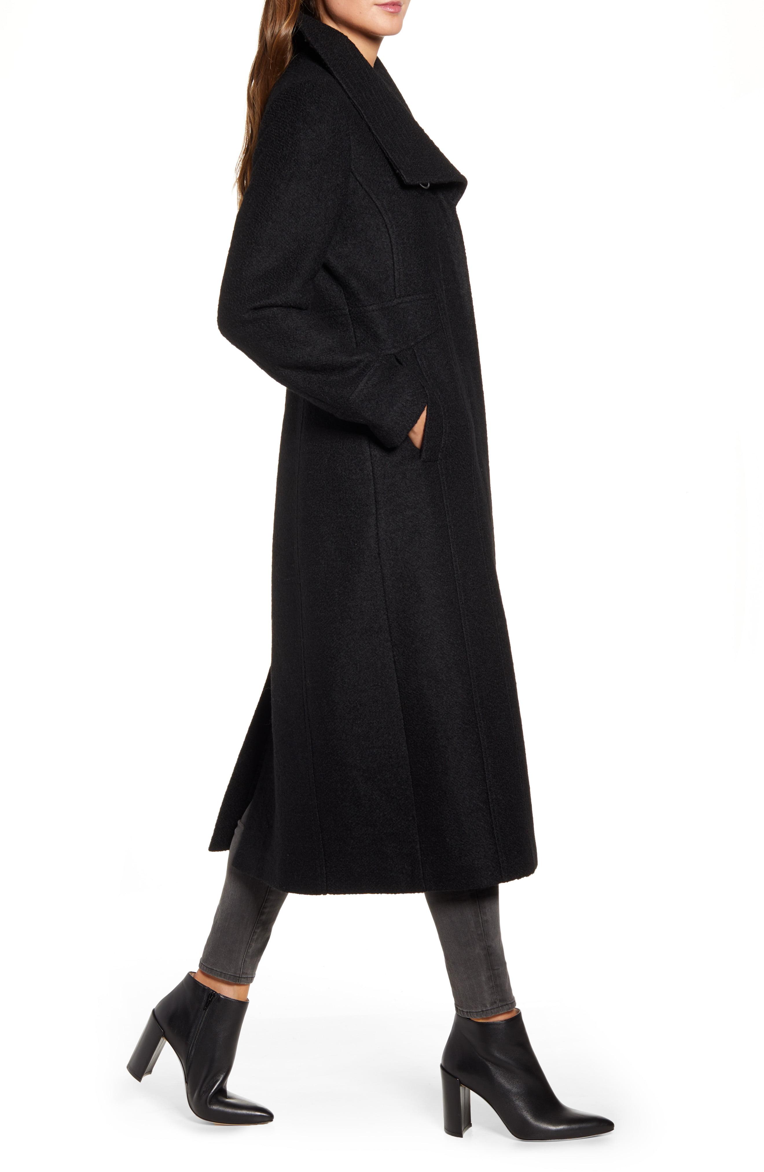 Kenneth cole boucle maxi coat Clearance