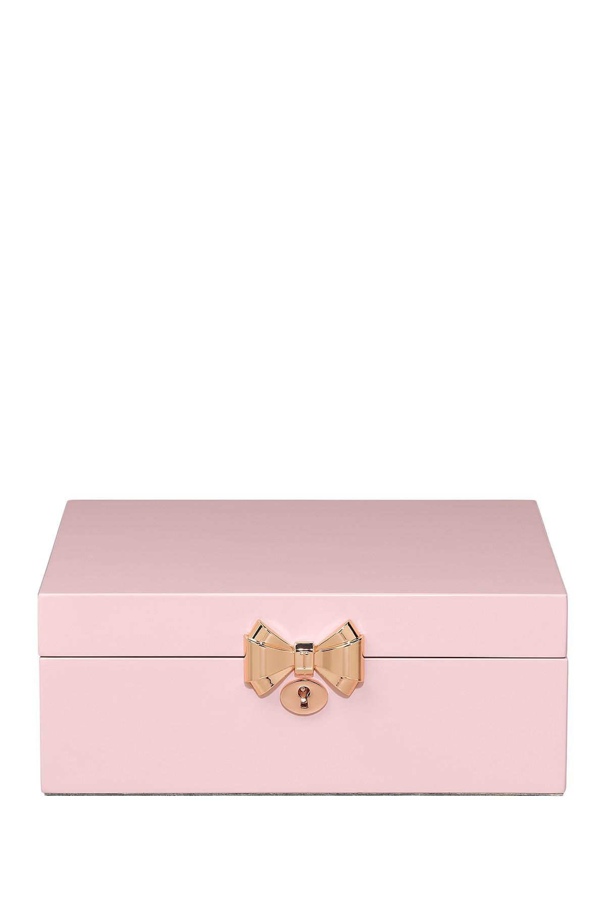 Ted Baker Lacquered Hero Pink Jewellery Box With Musical Ballerina | Lyst