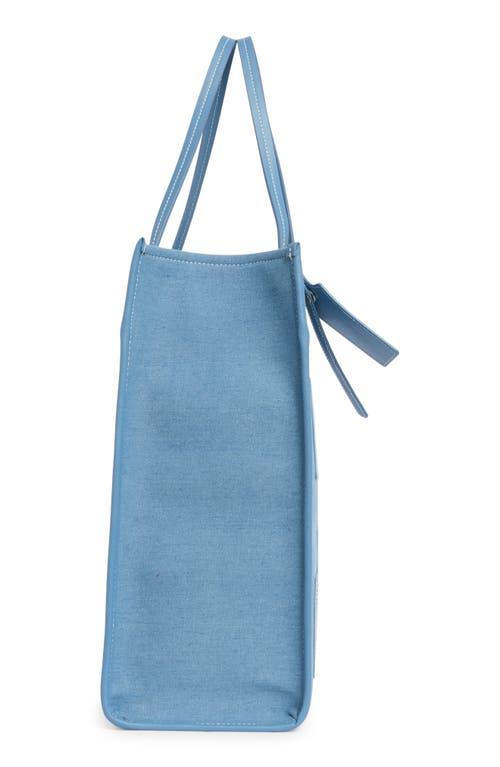Off-White c/o Virgil Abloh Large Boxy Denim Tote Bag in Blue | Lyst