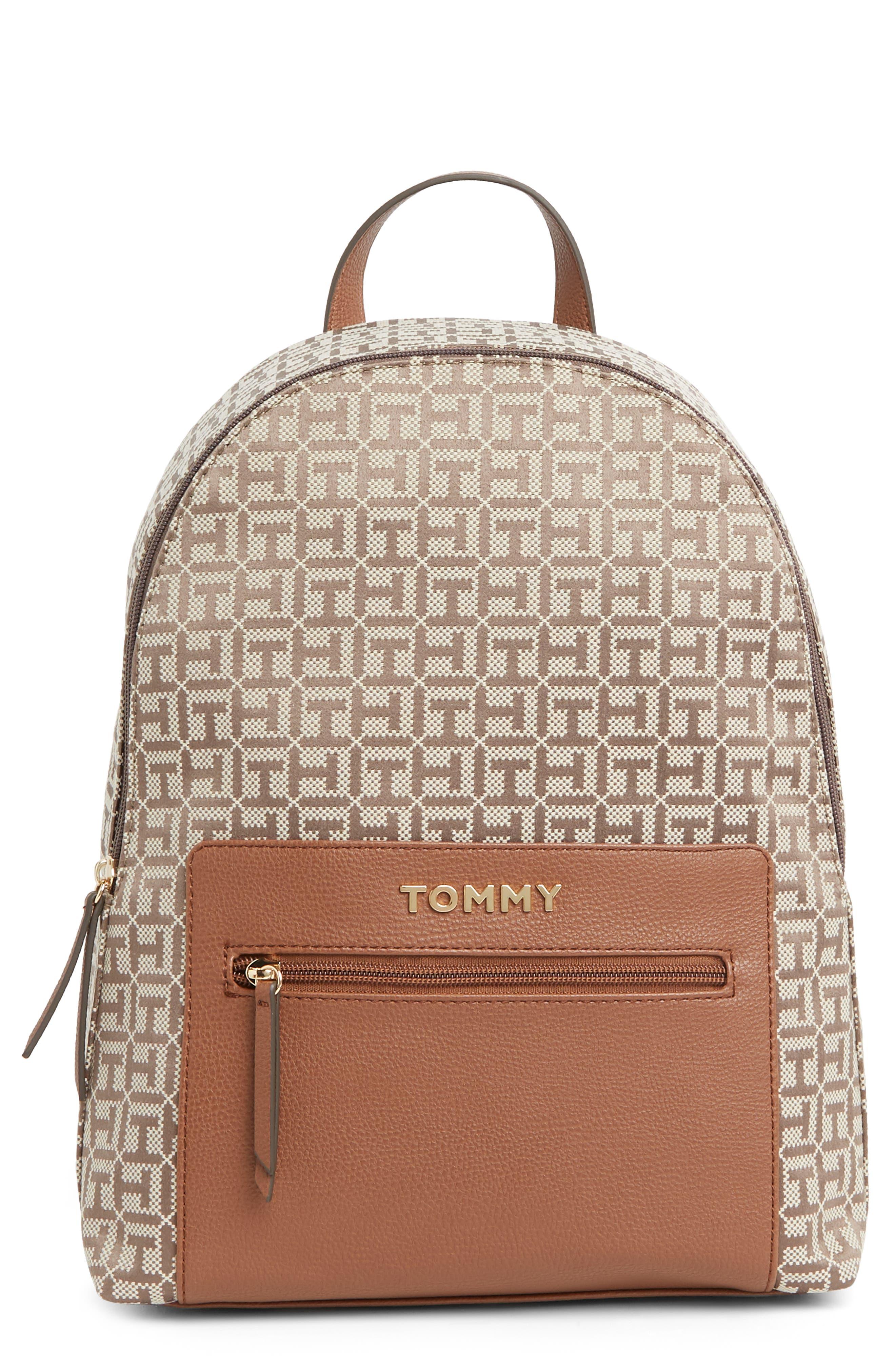Tommy Hilfiger Alexis Ii Dome Backpack in Natural | Lyst