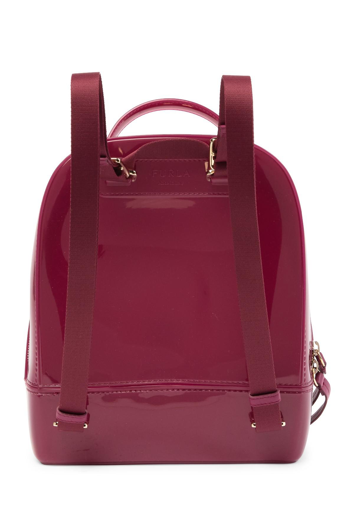 Furla Candy Mini Jelly Backpack in Red Lyst