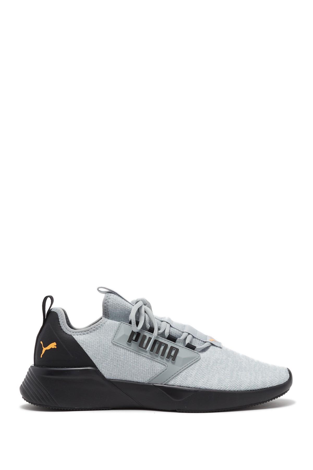 PUMA Retaliate Knit Running Shoe in Grey (Gray) for Men Lyst