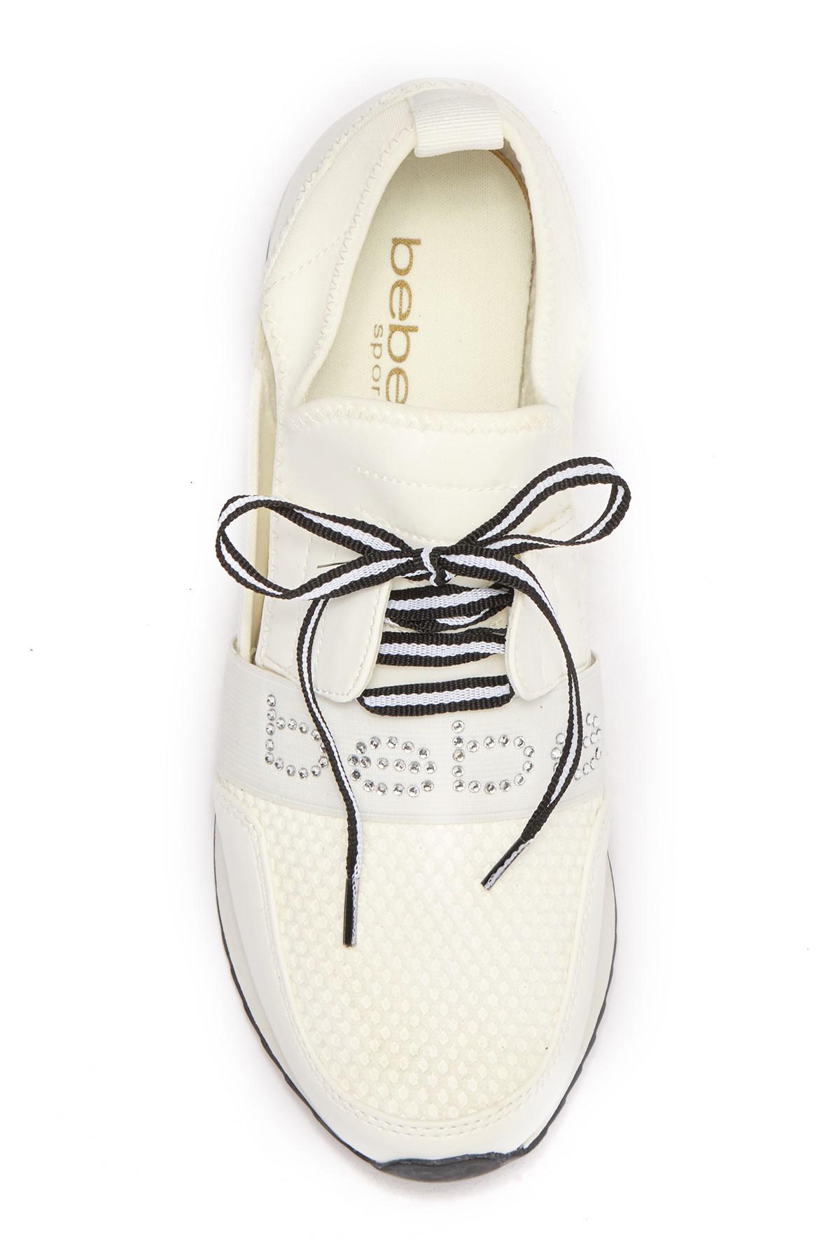 bebe brieanna cutout sport sneaker