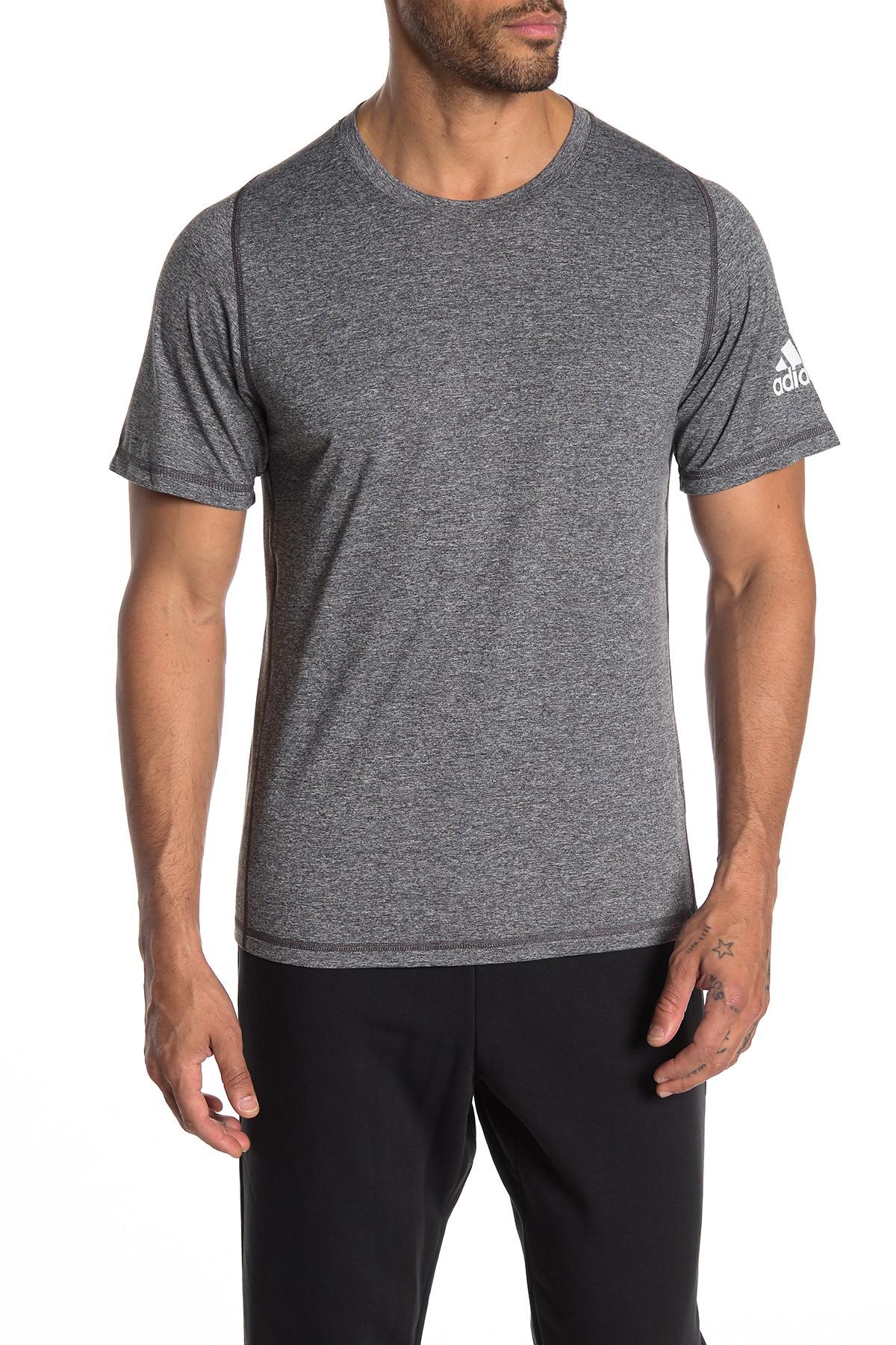 adidas Freelift Climalite® T-shirt in Gray for Men | Lyst