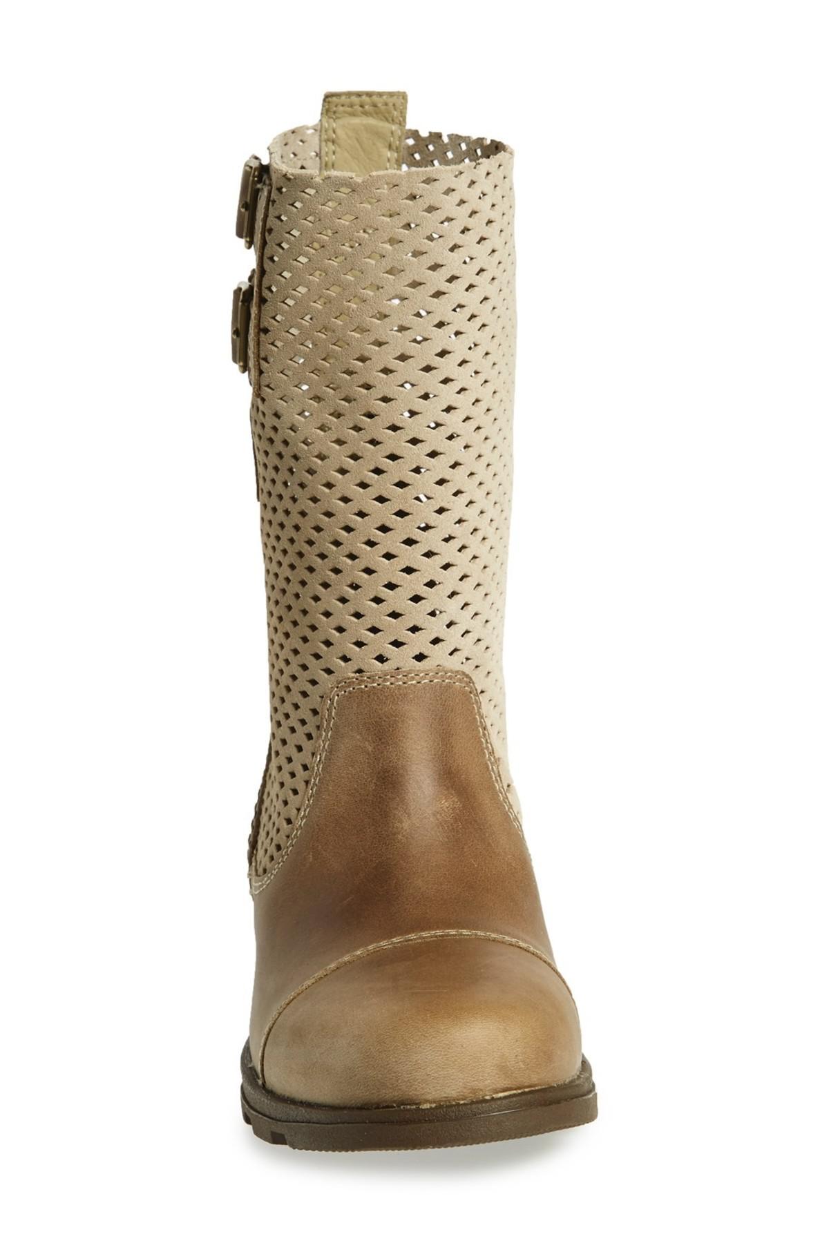 sorel major pull on perforated boot