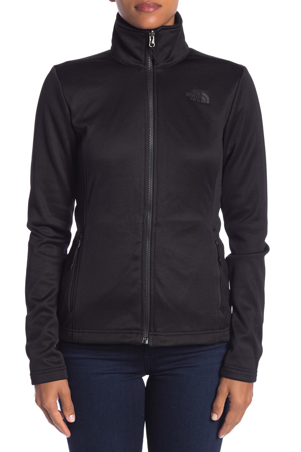The North Face Fleece Track 2-in-1 Removable Hood Jacket in Black - Lyst