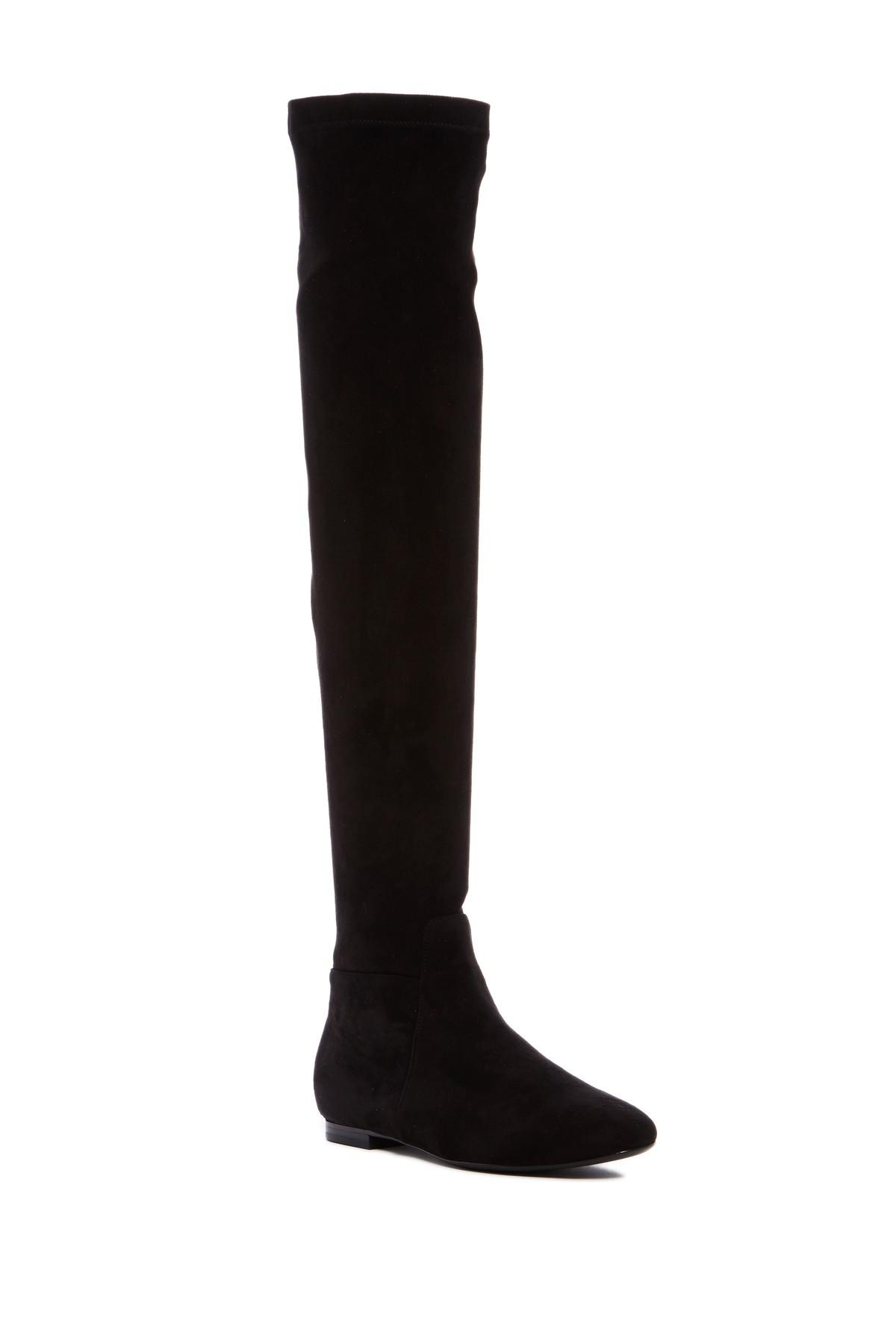 Joie Suede Hayleigh Over-the-knee Boot in Black - Lyst