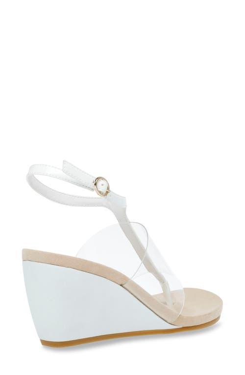 Anne klein white wedge sandals clearance