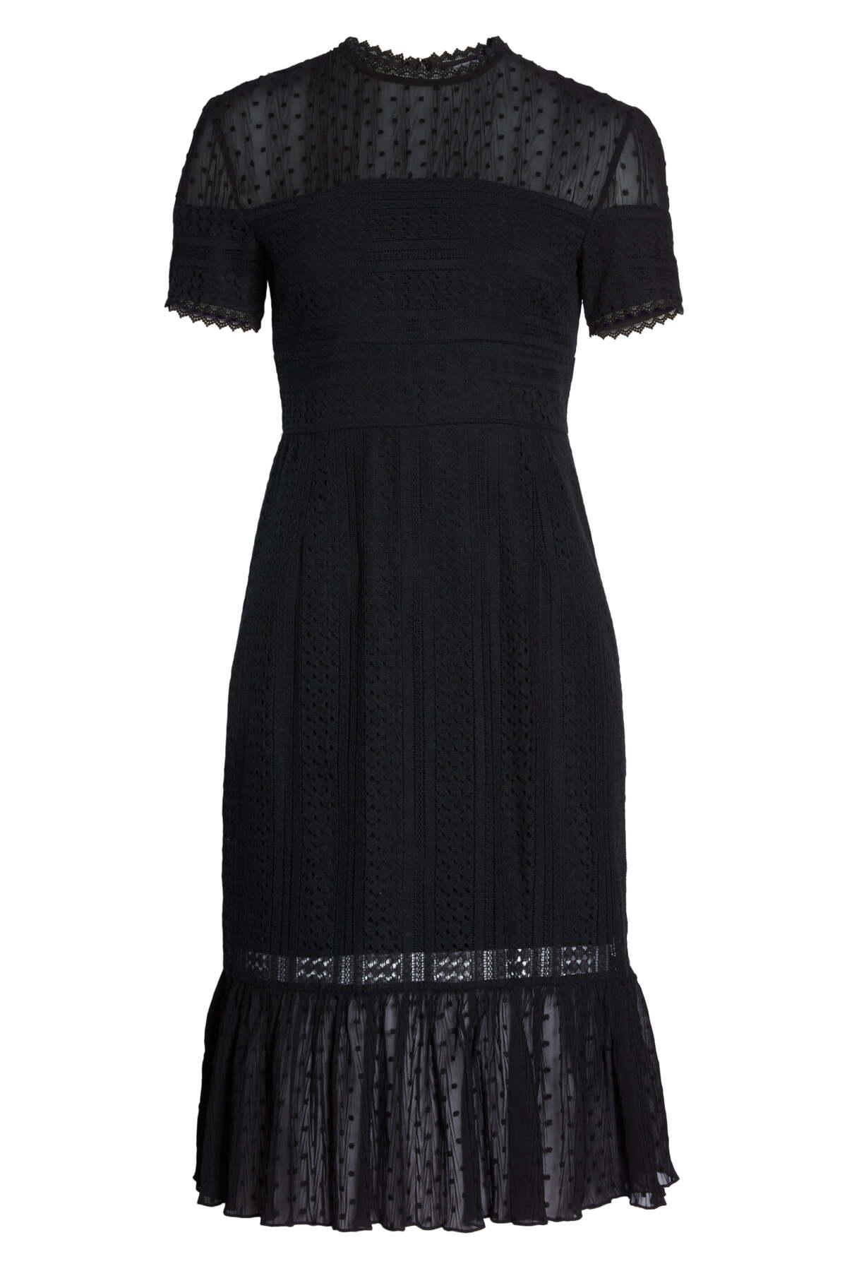 Chelsea28 lace midi shop dress