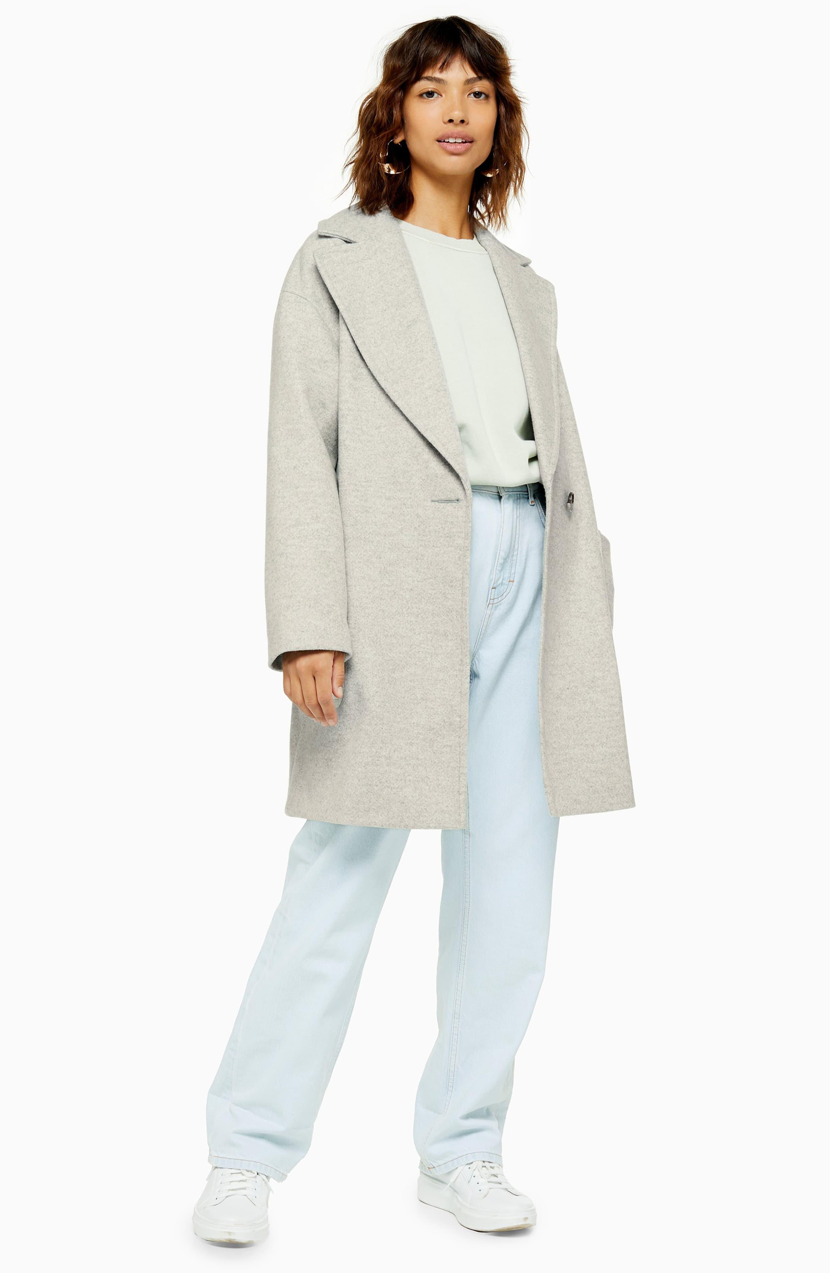 topshop marla slouch coat