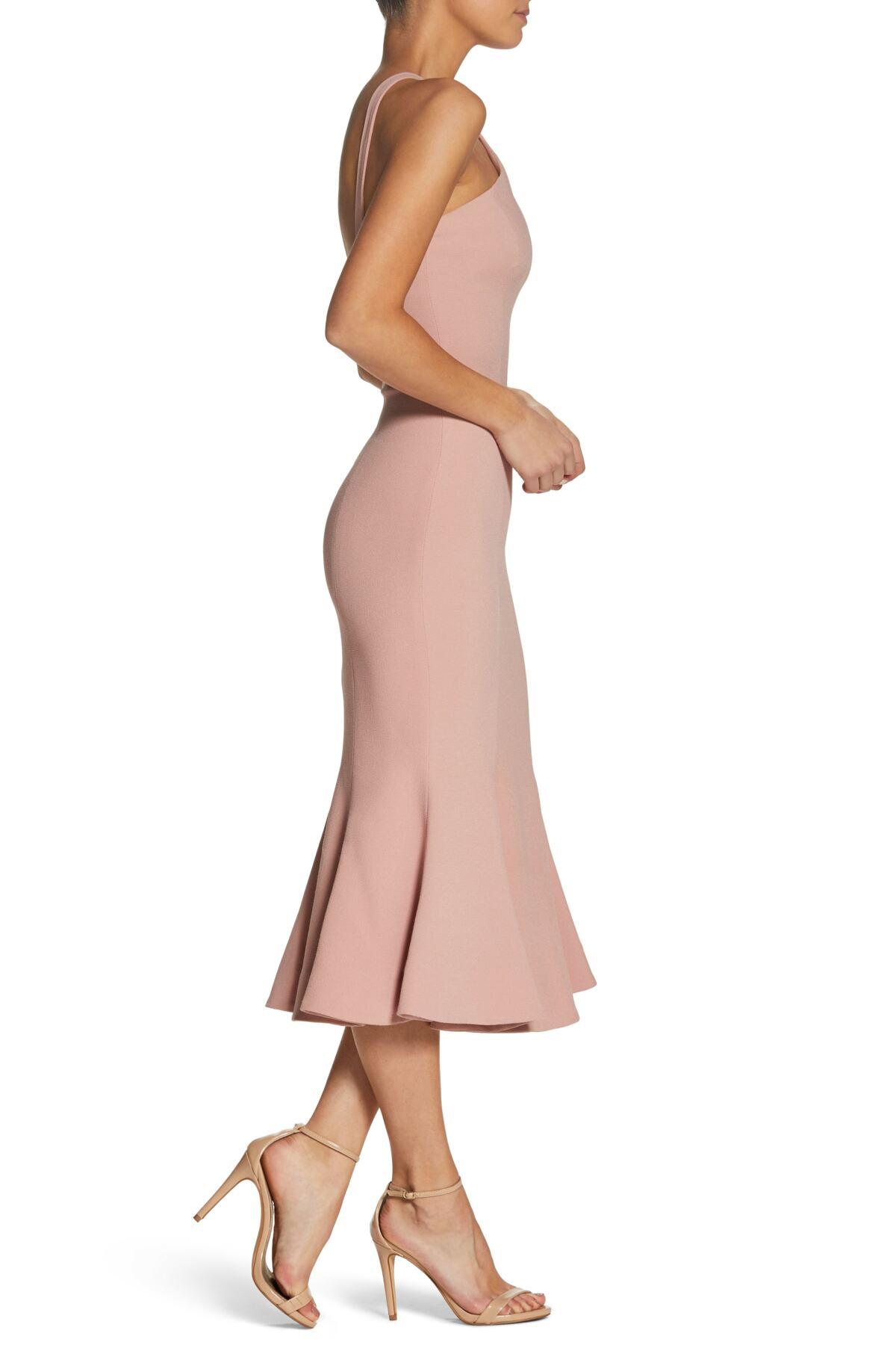 dress the population tessa crepe mermaid dress