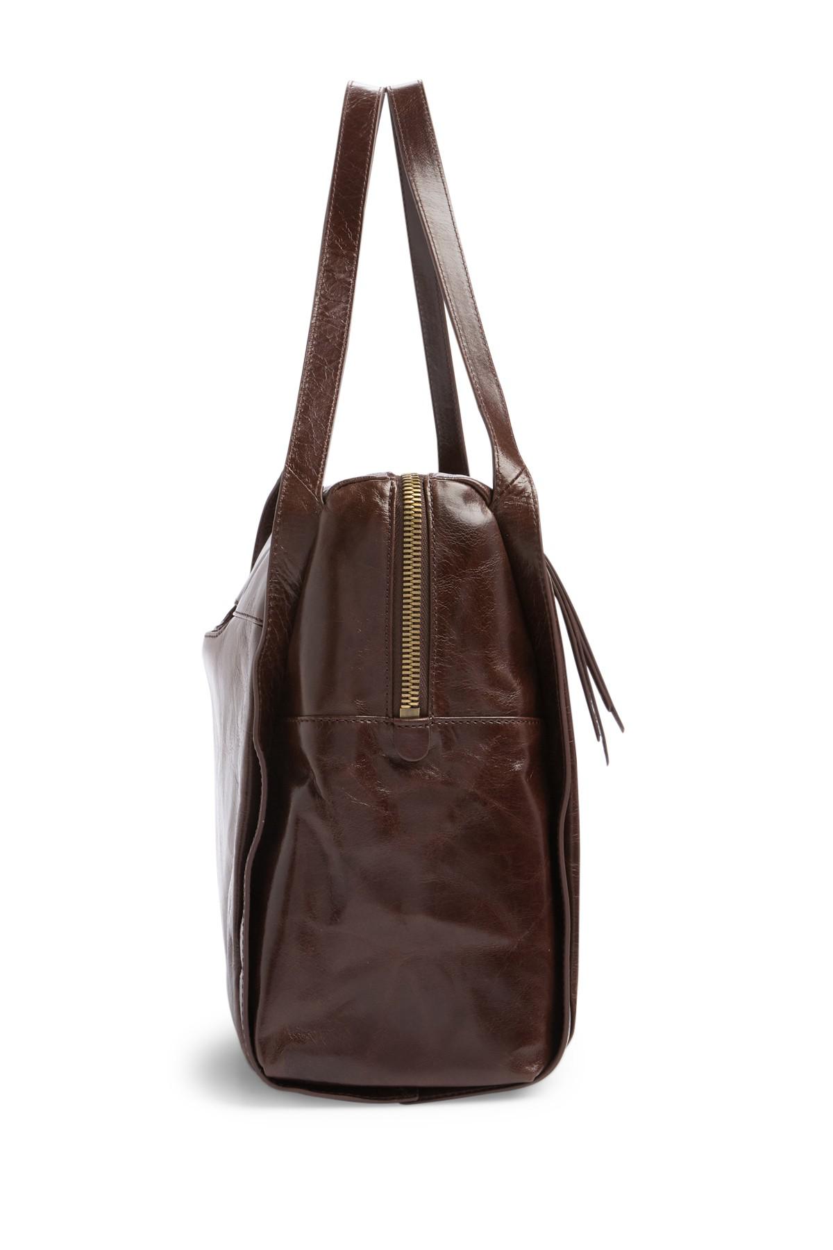 hobo century leather shoulder bag