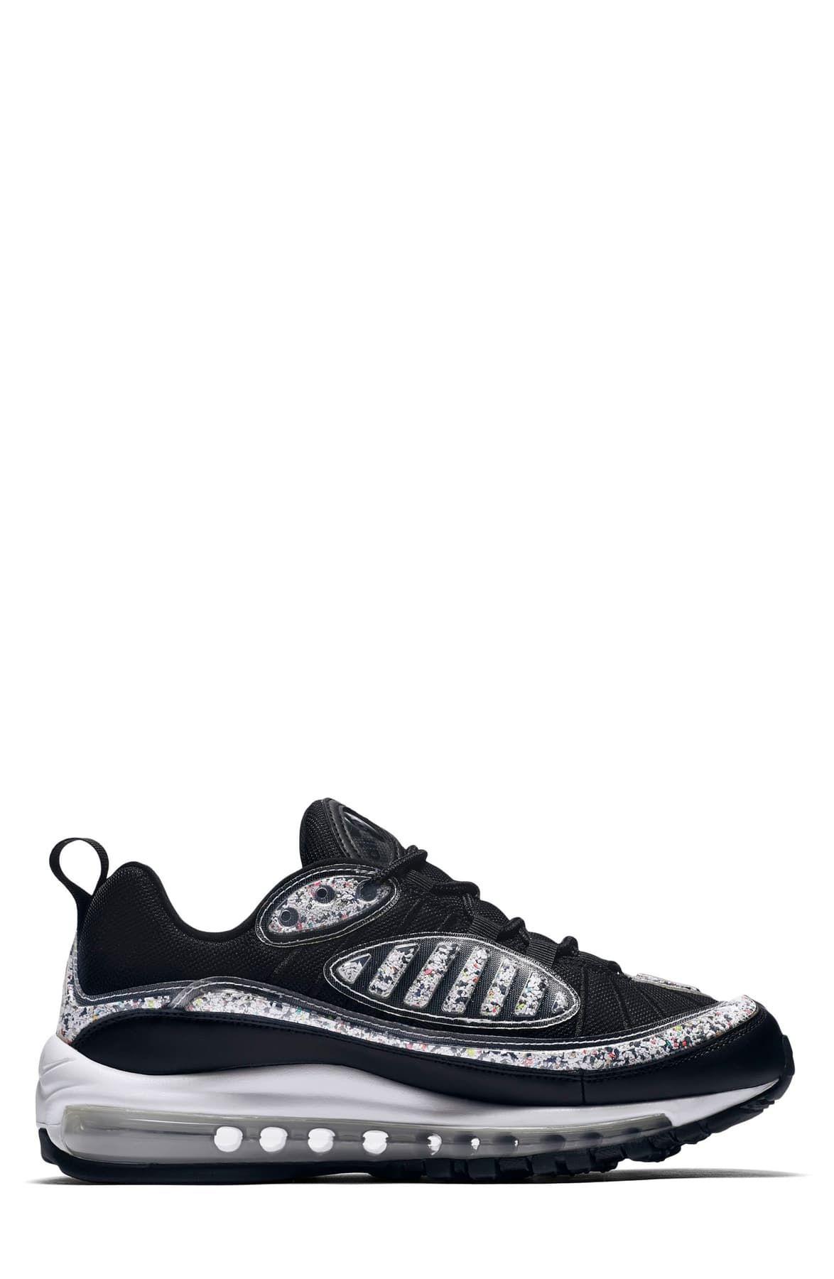 Nike Synthetic Air Max 98 Lx Shoe in Black/Black (Black) | Lyst