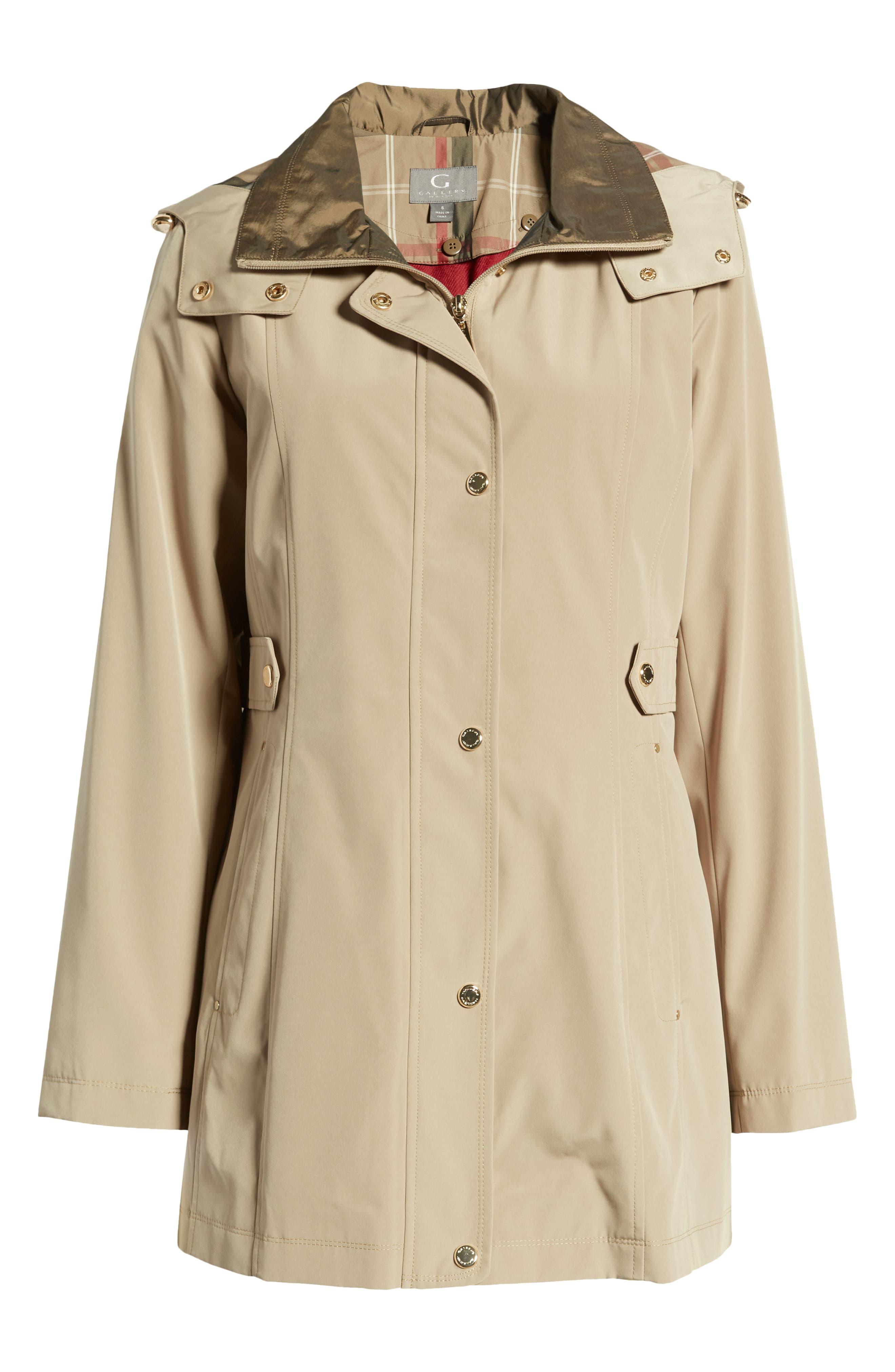 Gallery hotsell hooded raincoat