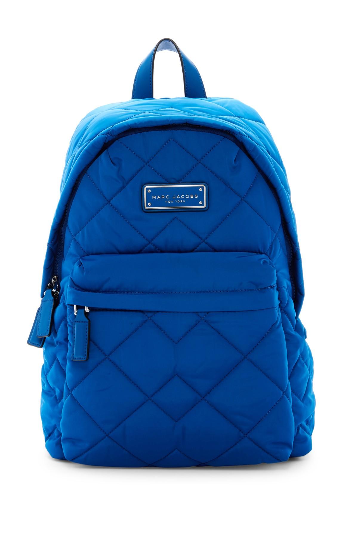 marc jacobs blue backpack