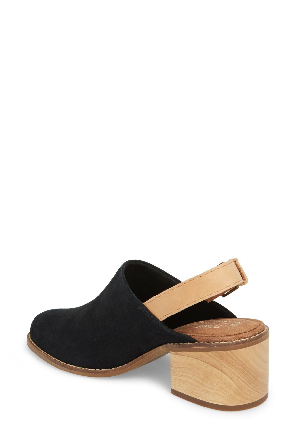 toms leila slingback mule