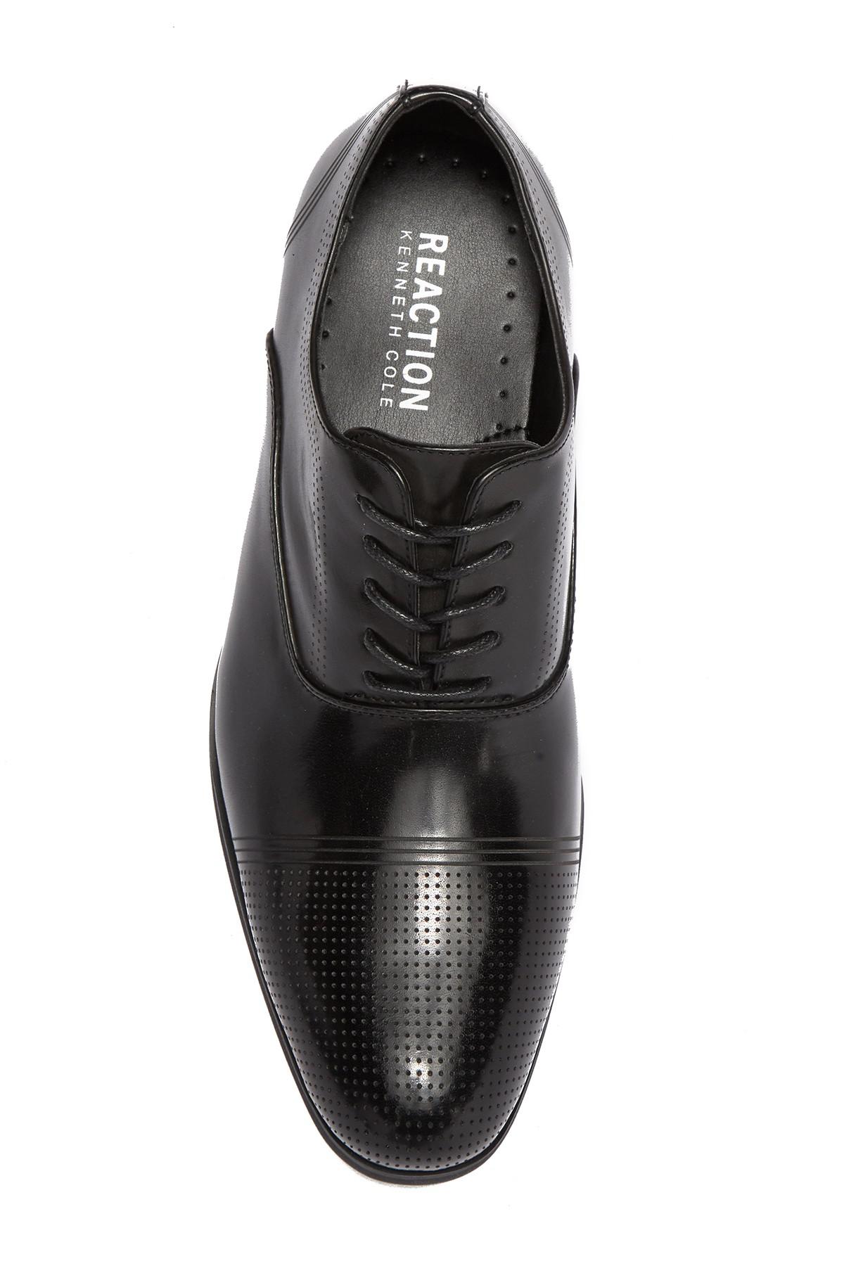 kenneth cole big wheels cap toe oxford