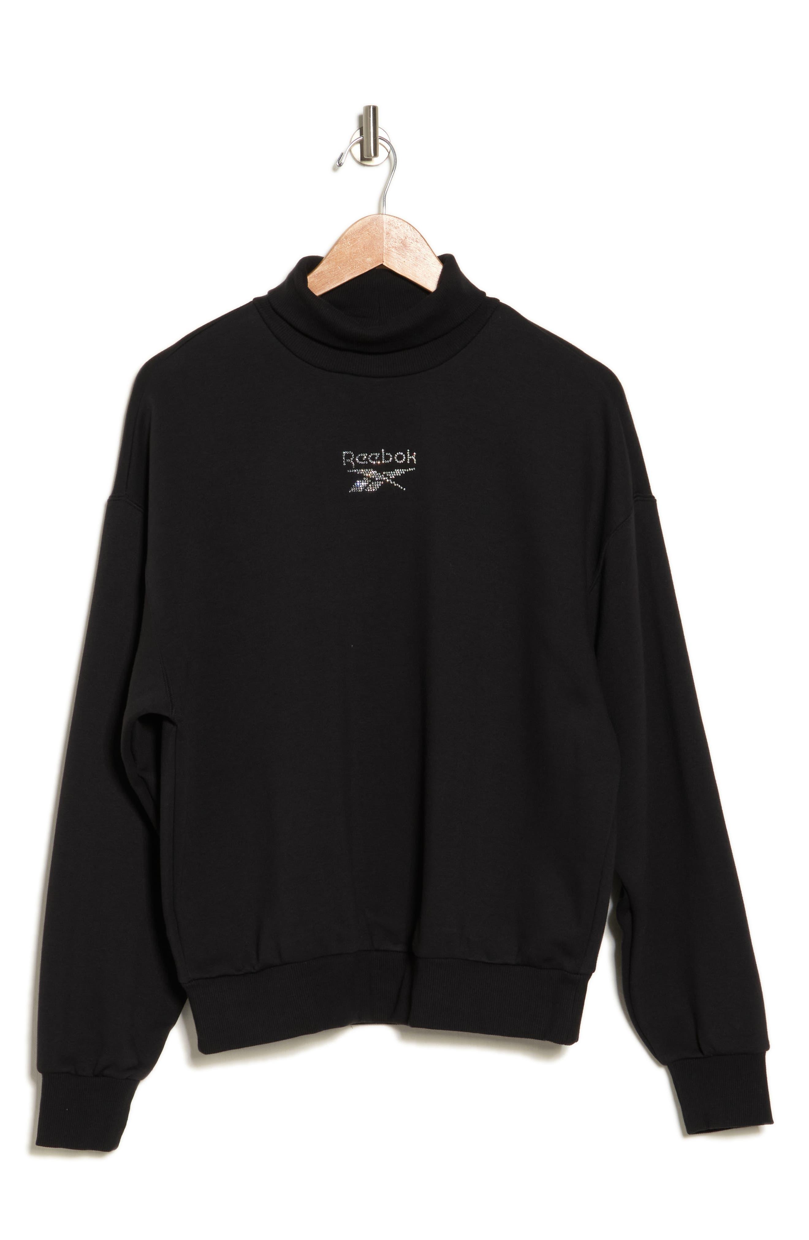 Reebok best sale black sweatshirt