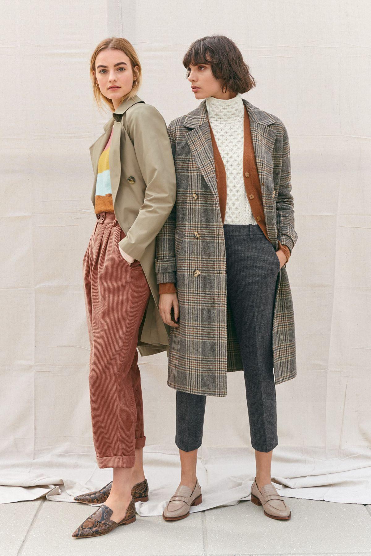 TOPSHOP Straight Leg Cord Trousers in 