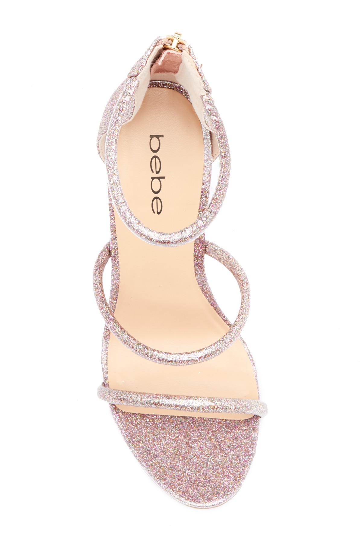 bebe berdine strappy stiletto sandal