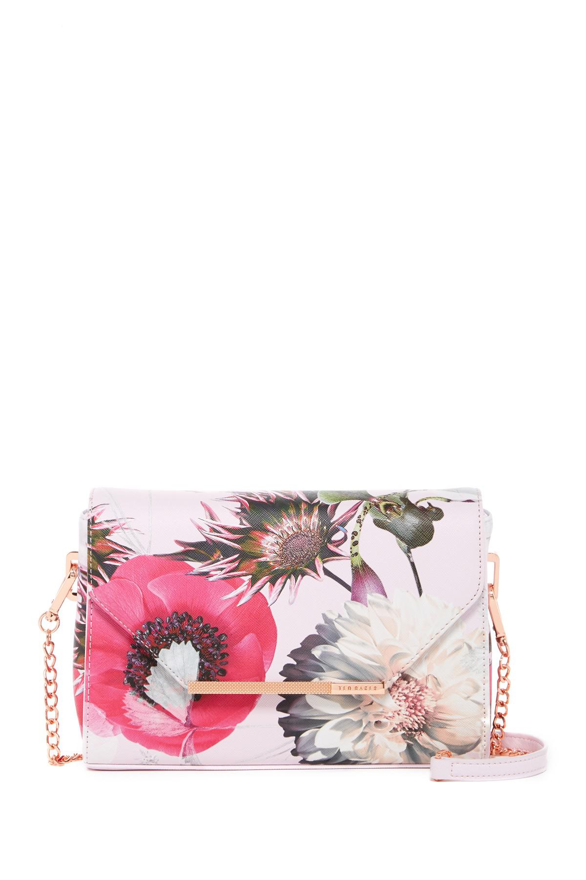 pink floral ted baker bag