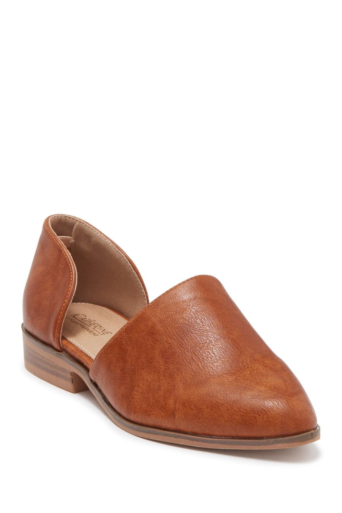 Catherine Malandrino Alaney D'orsay Flat in Brown | Lyst