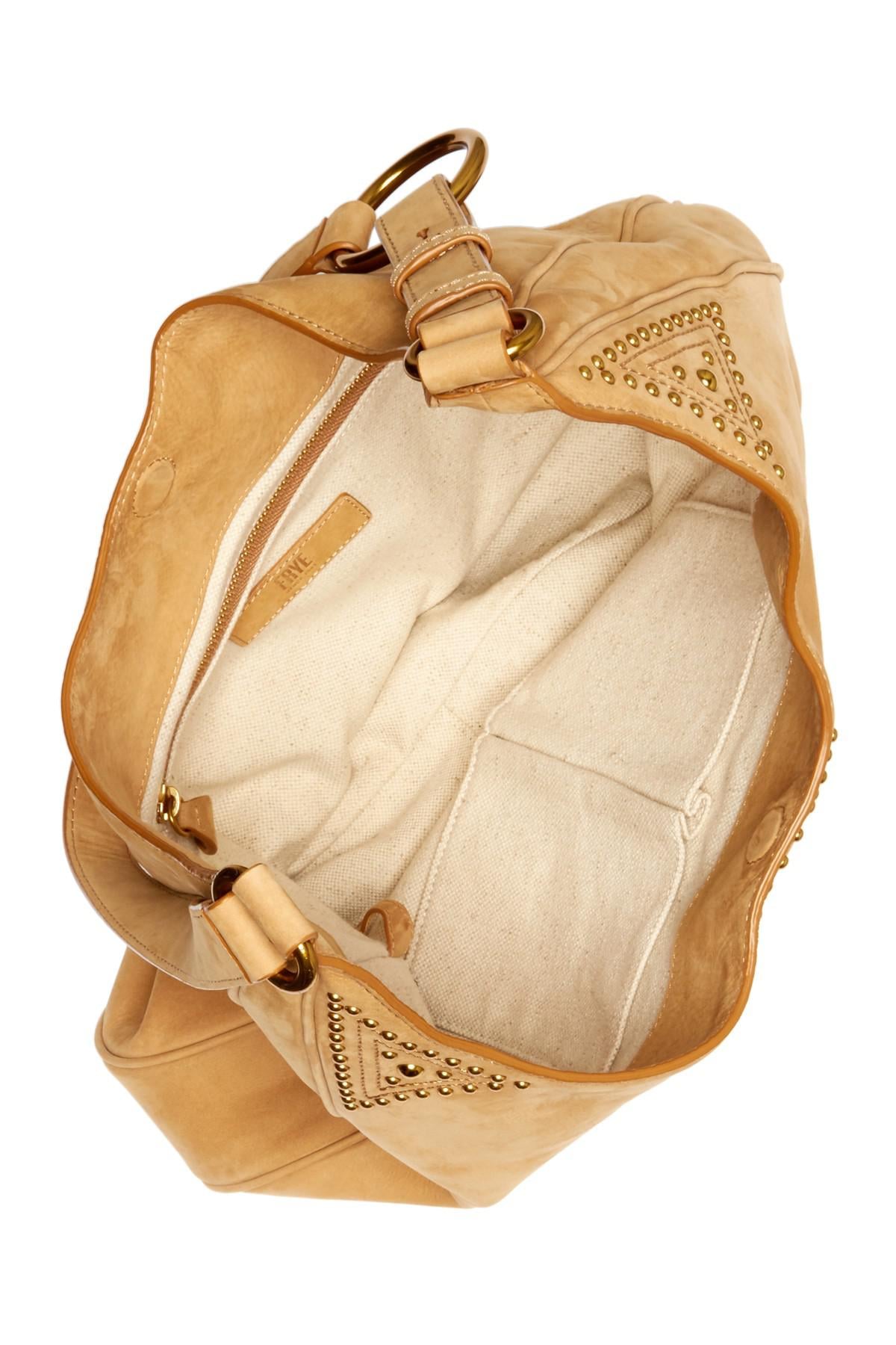 frye studded hobo