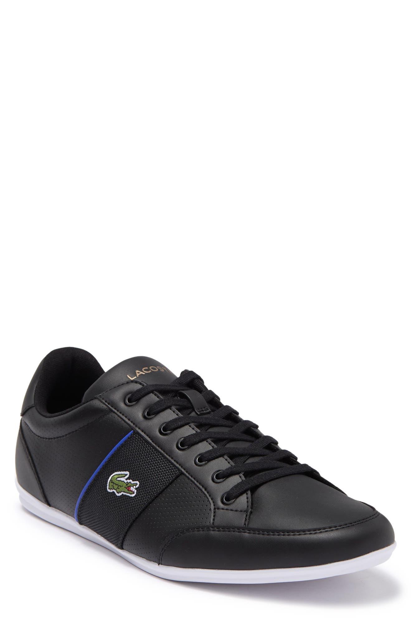 Lacoste Nivolor Leather Sneaker In Blk 