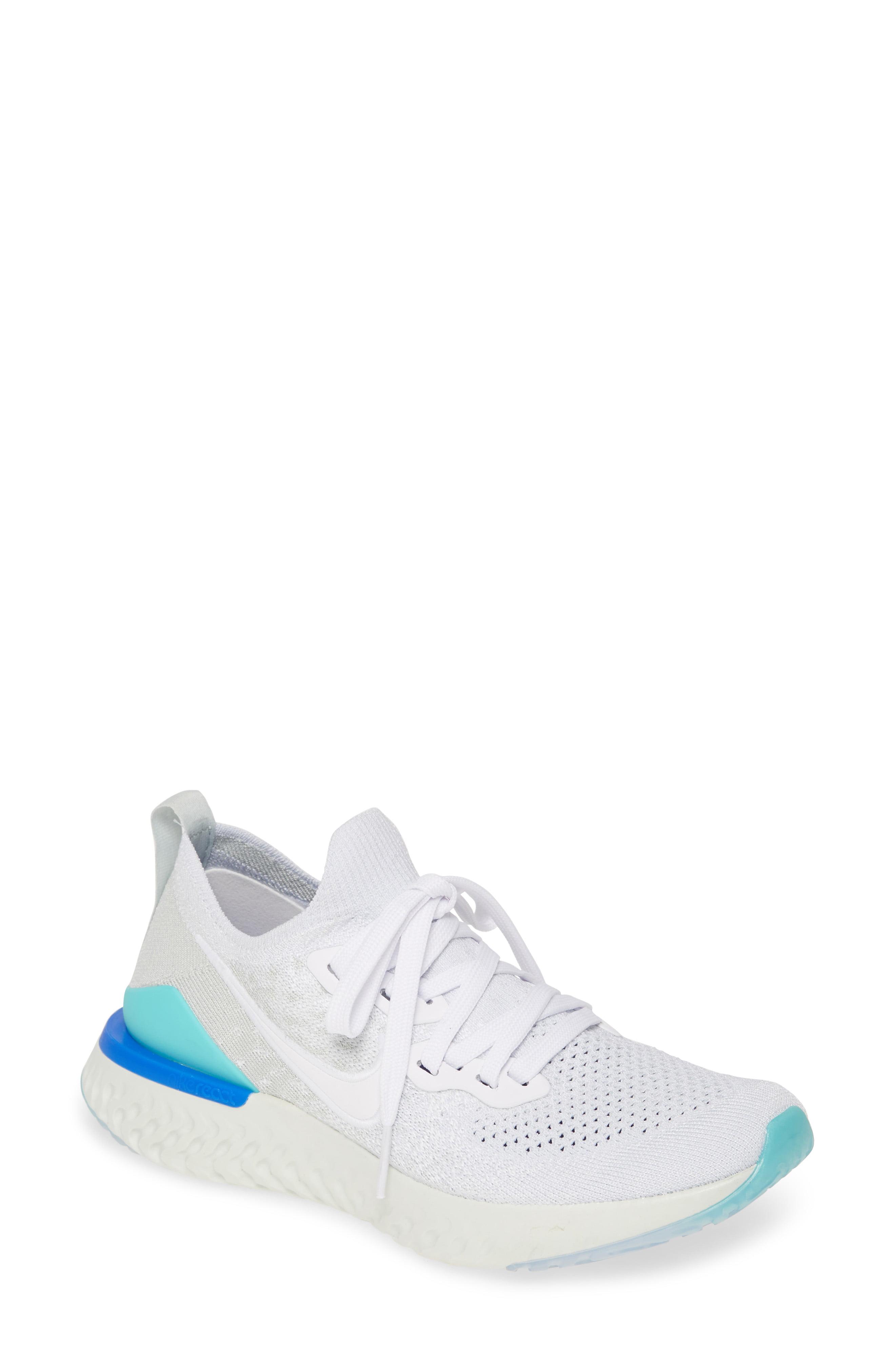 women's 'epic react flyknit 2 running shoes white
