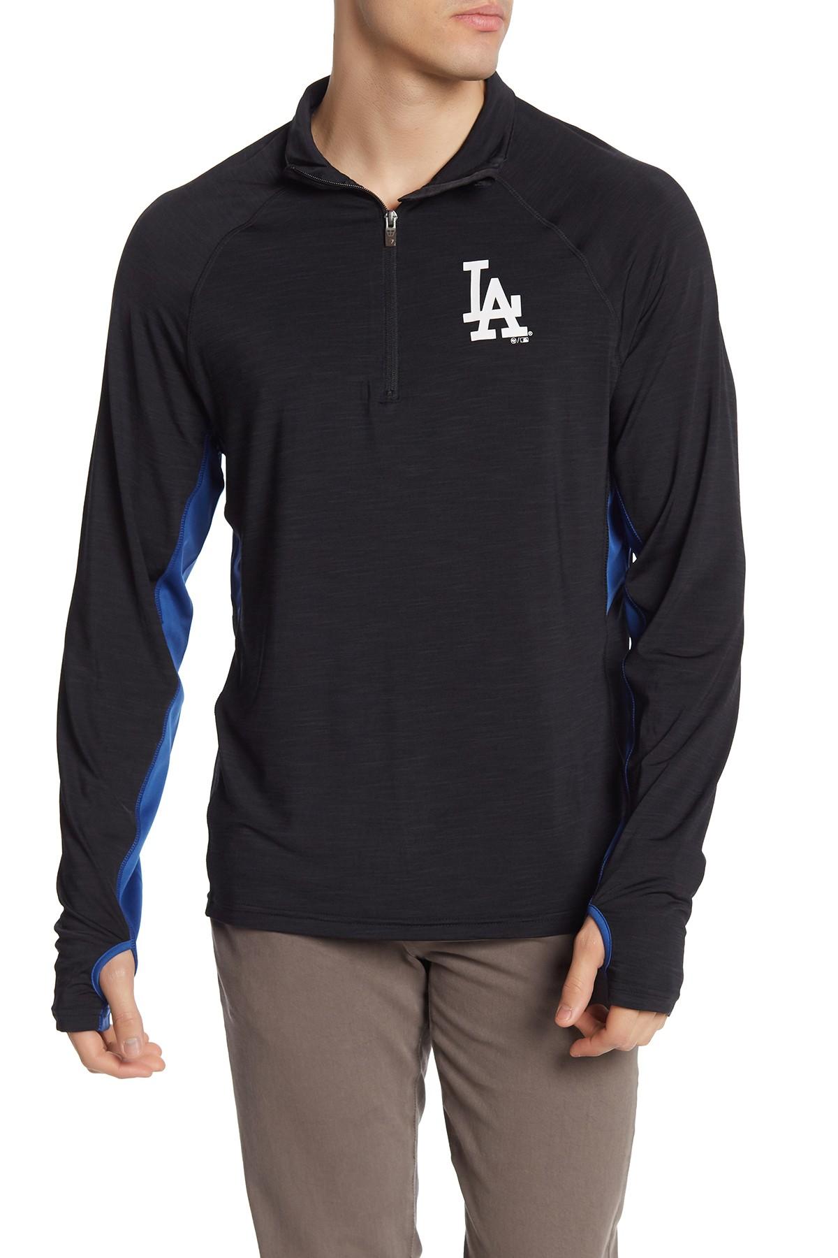 Download Lyst - 47 Brand Mlb Los Angeles Dodgers Quarter Zip ...