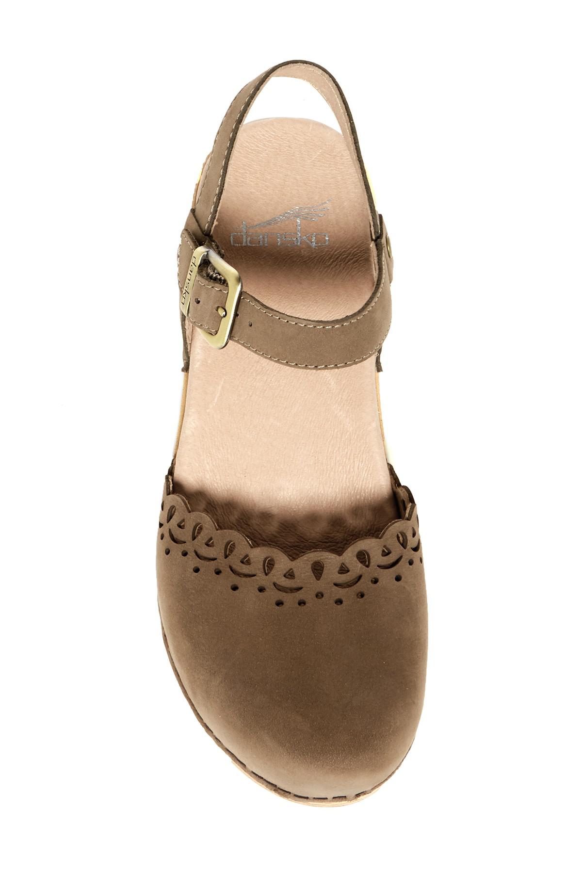 dansko sand parson leather mule