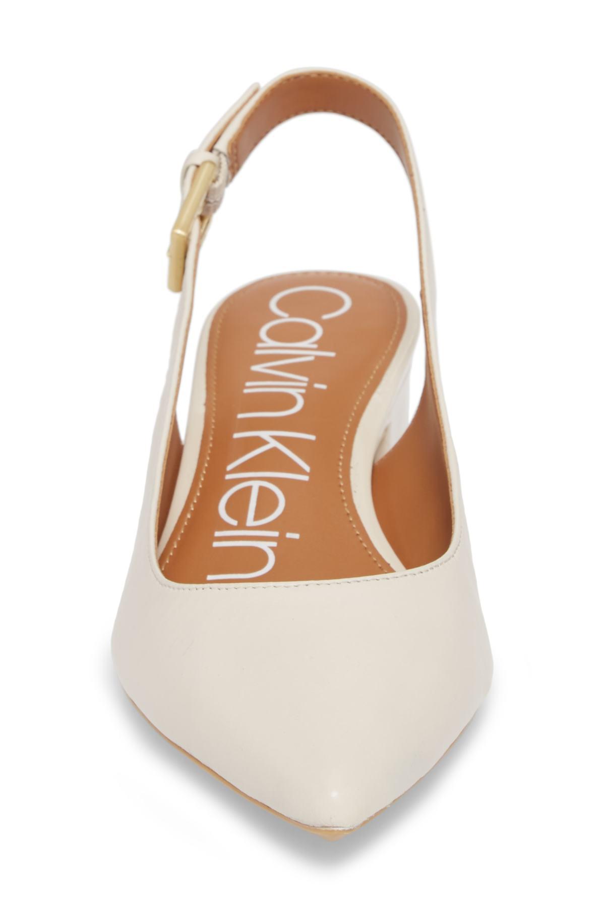 Calvin Klein Glorianne Slingback Pointy 