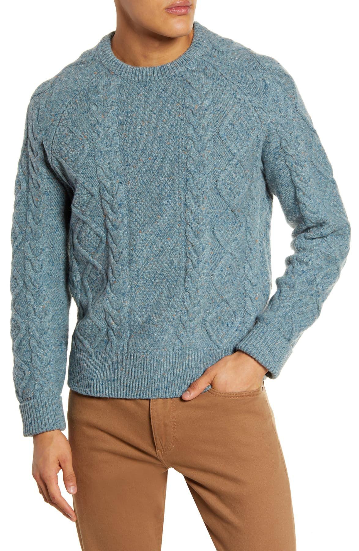 fisherman net sweater